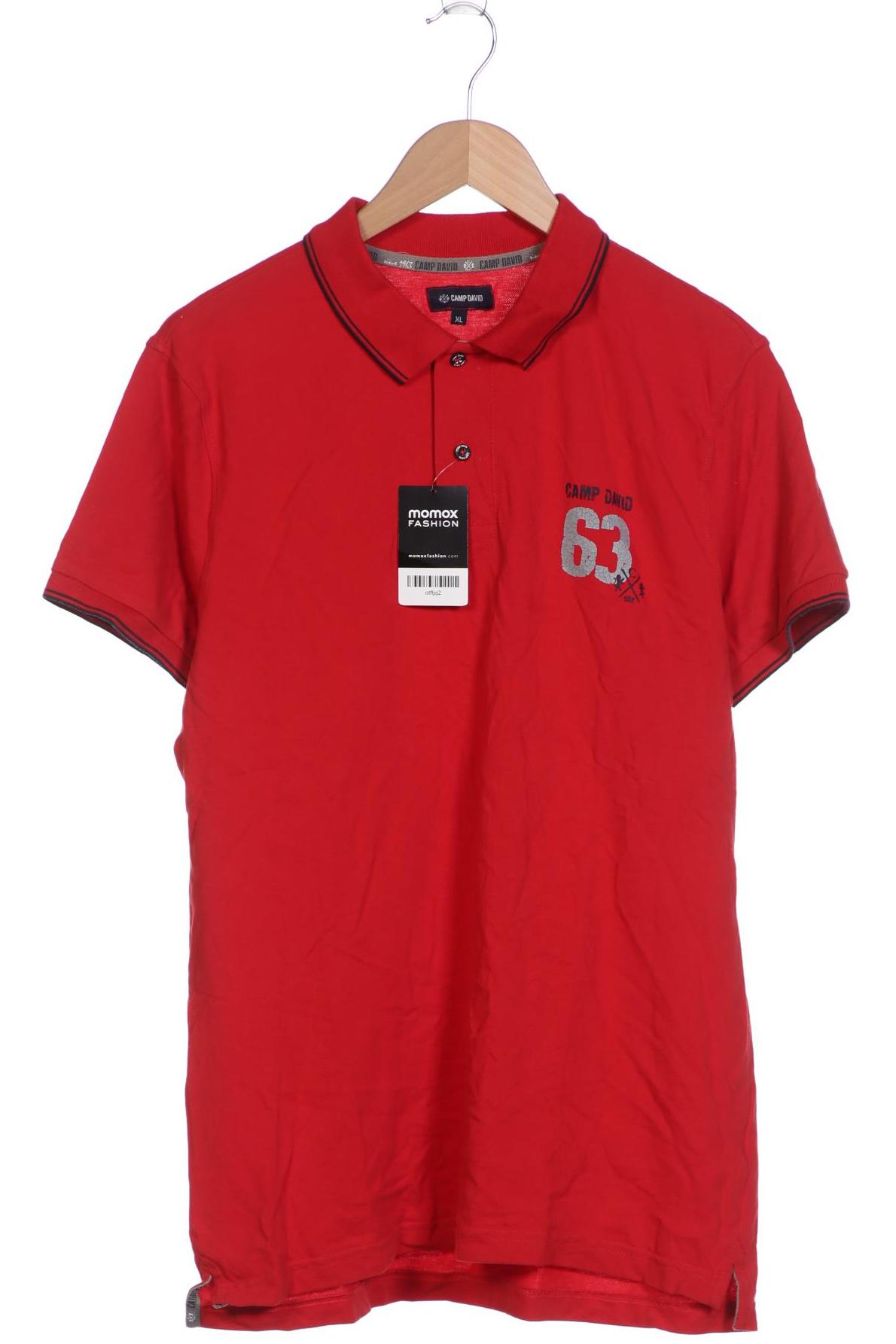 

Camp David Herren Poloshirt, rot, Gr. 54