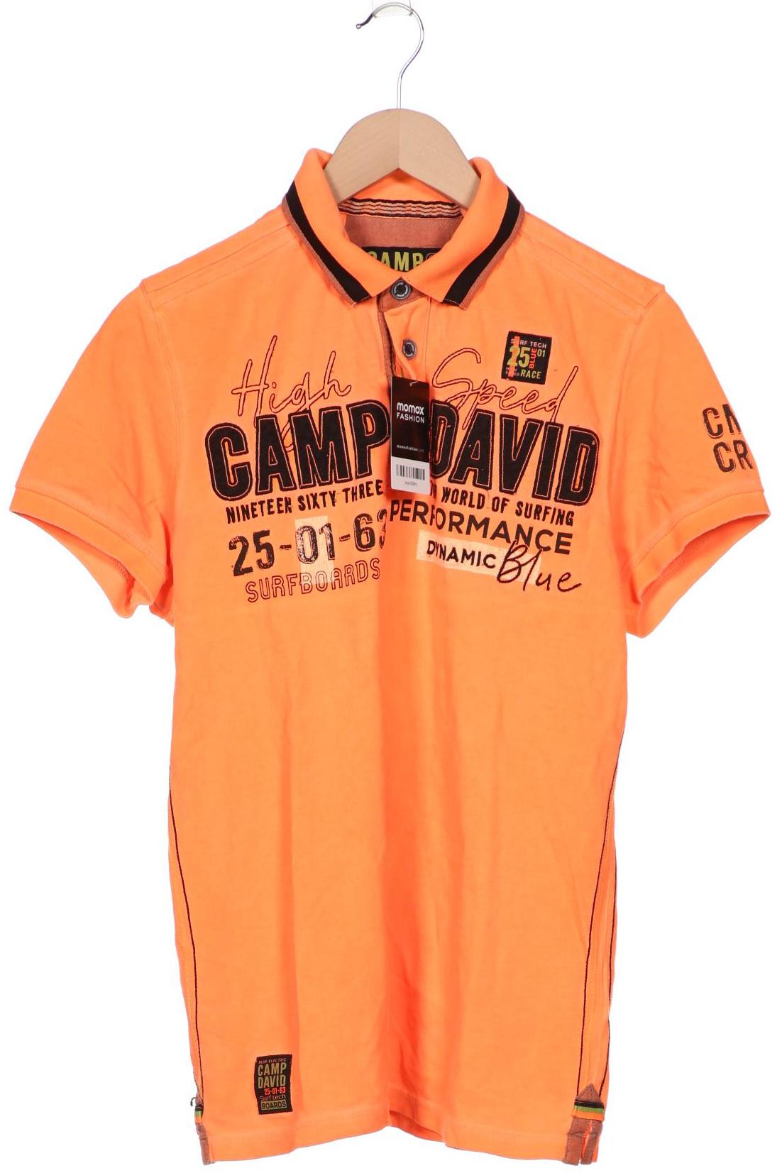 

Camp David Herren Poloshirt, neon