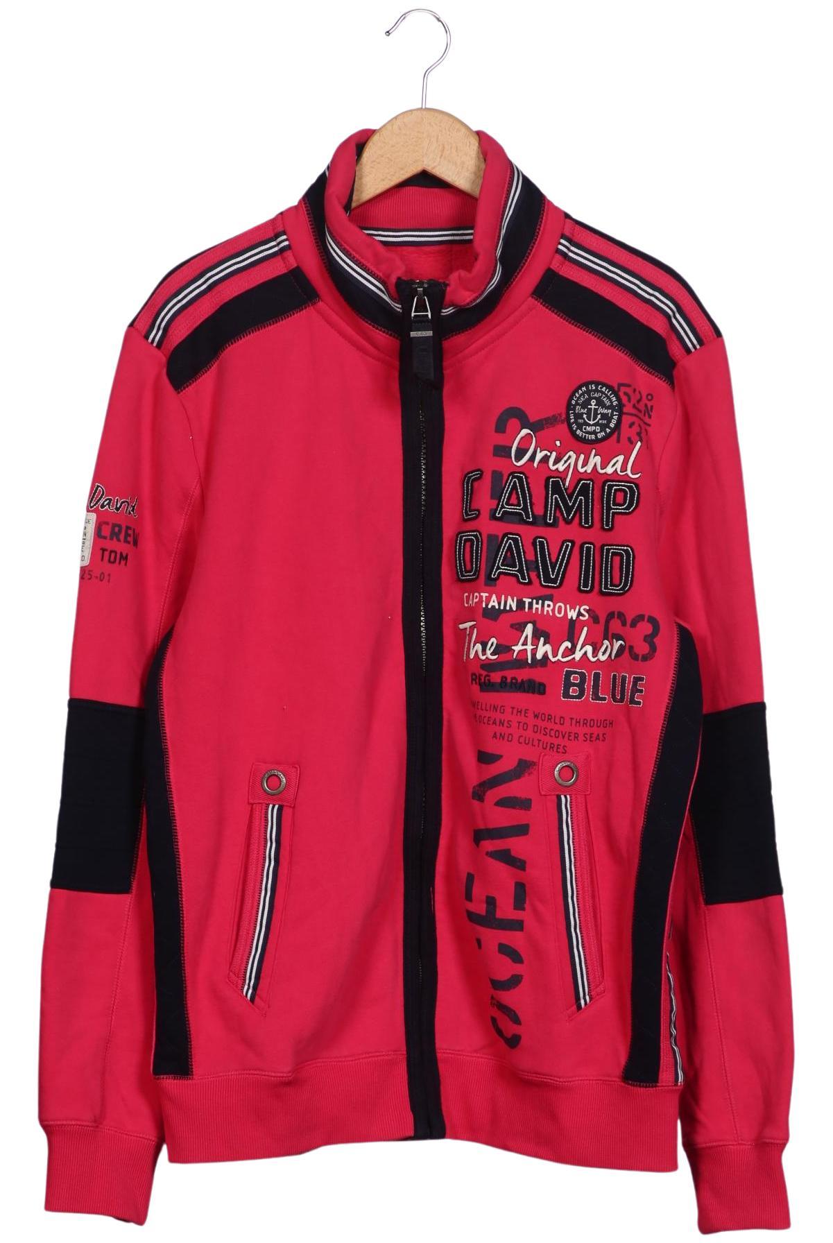 

Camp David Herren Sweatshirt, pink, Gr. 52