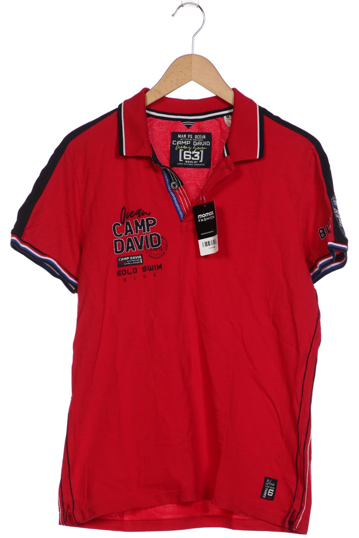 

Camp David Herren Poloshirt, rot, Gr. 48