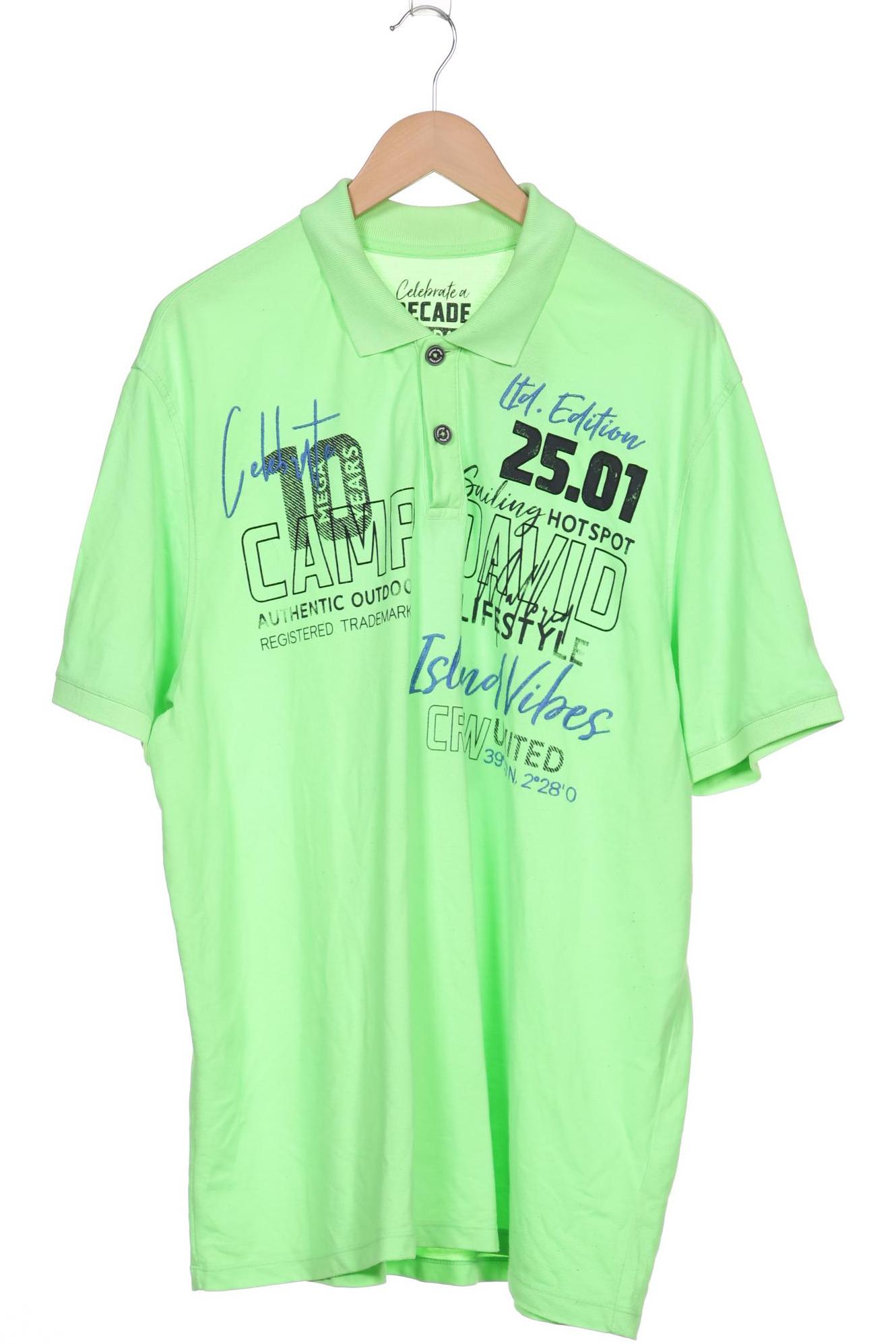 

Camp David Herren Poloshirt, hellgrün