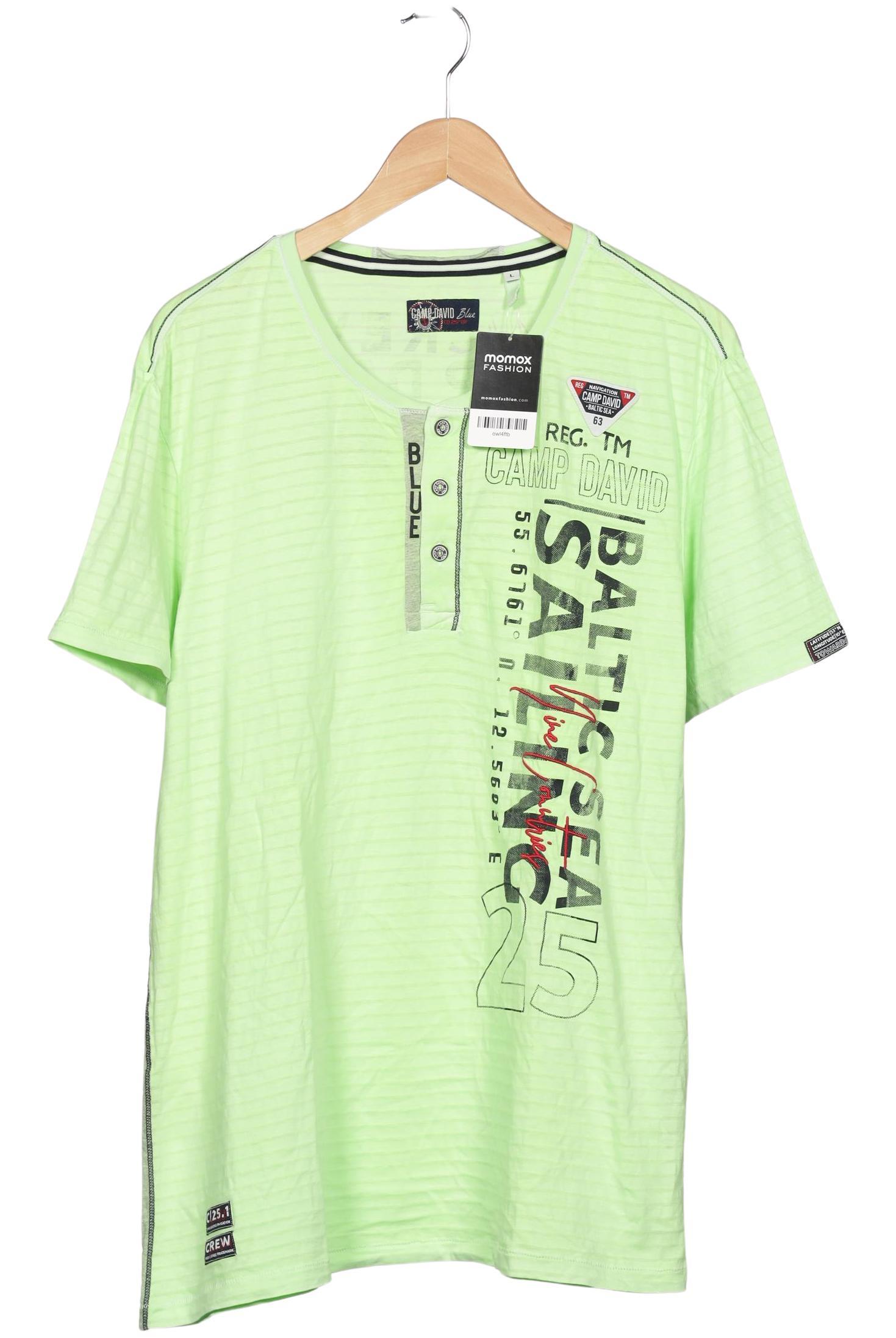 

Camp David Herren T-Shirt, hellgrün, Gr. 52