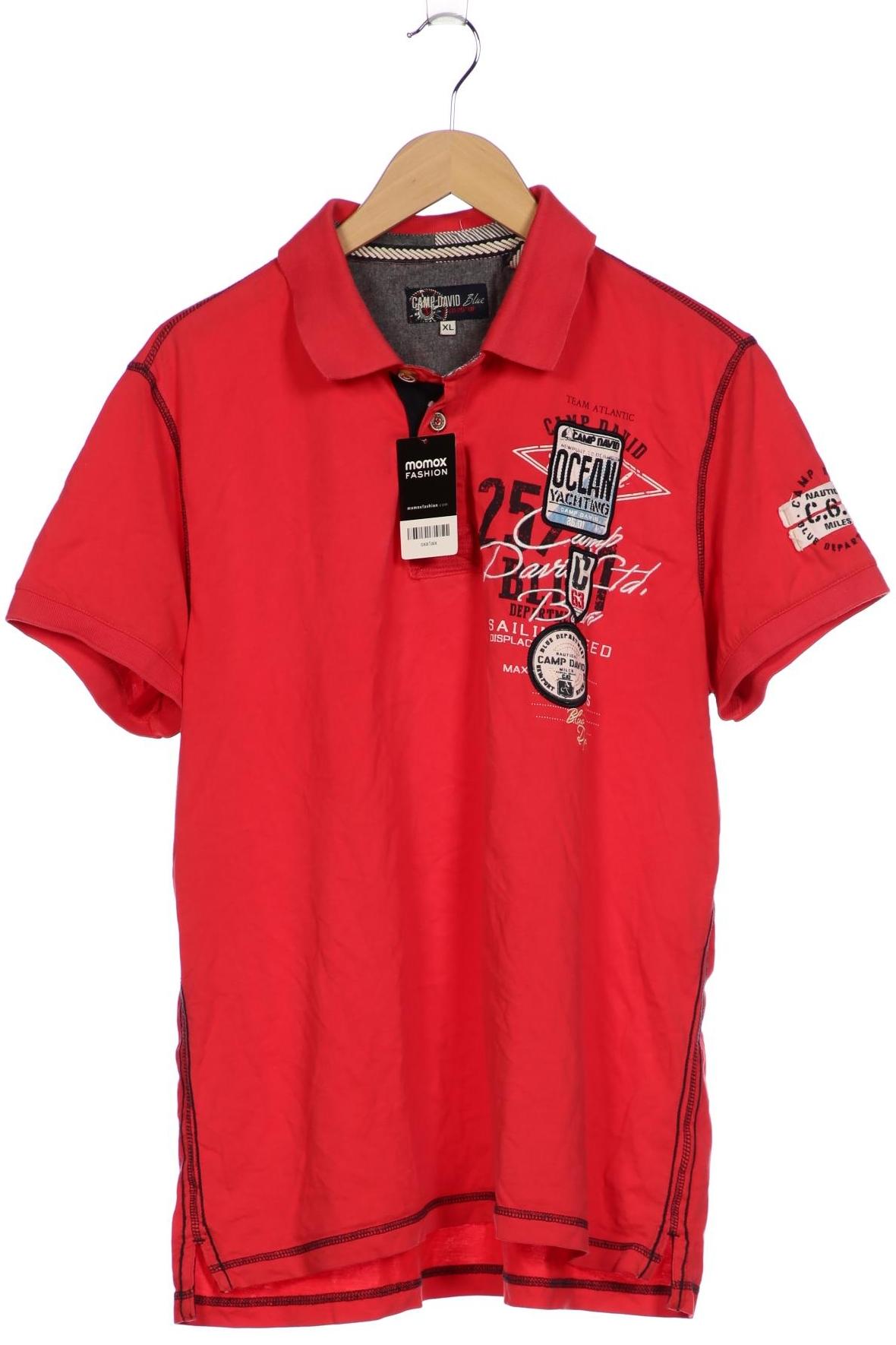 

Camp David Herren Poloshirt, rot, Gr. 54