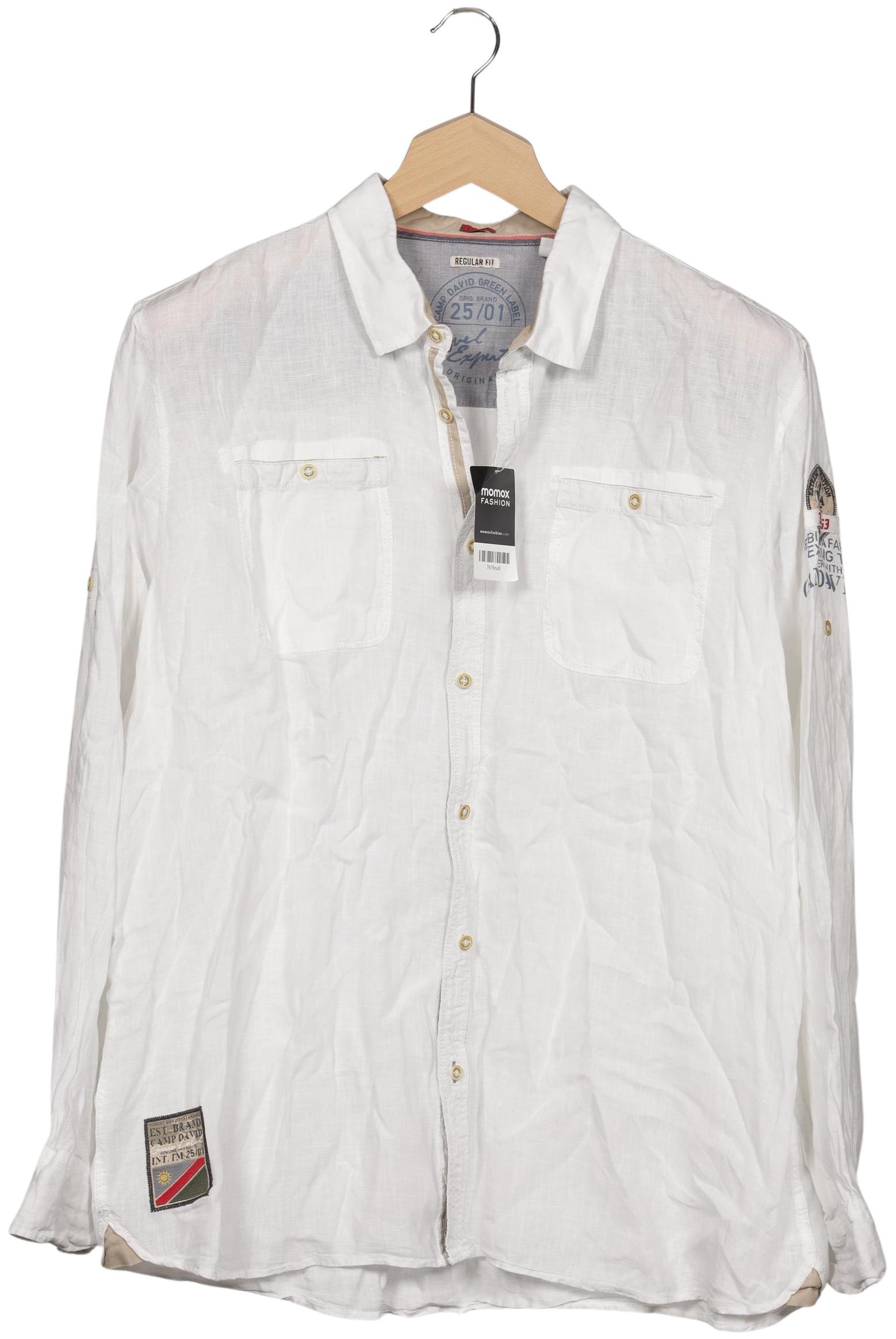 

Camp David Herren Hemd, weiß, Gr. 58