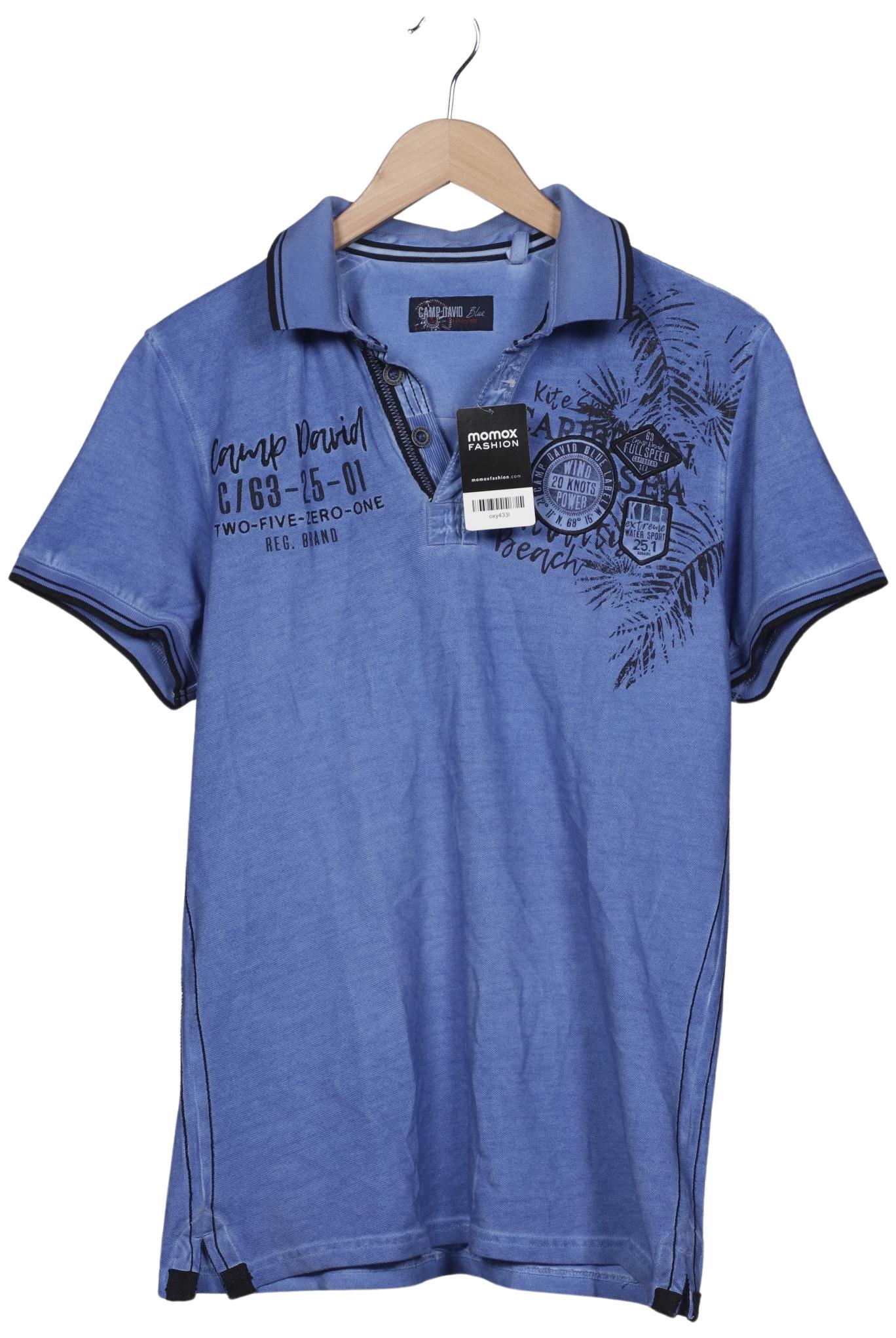 

Camp David Herren Poloshirt, blau, Gr. 52