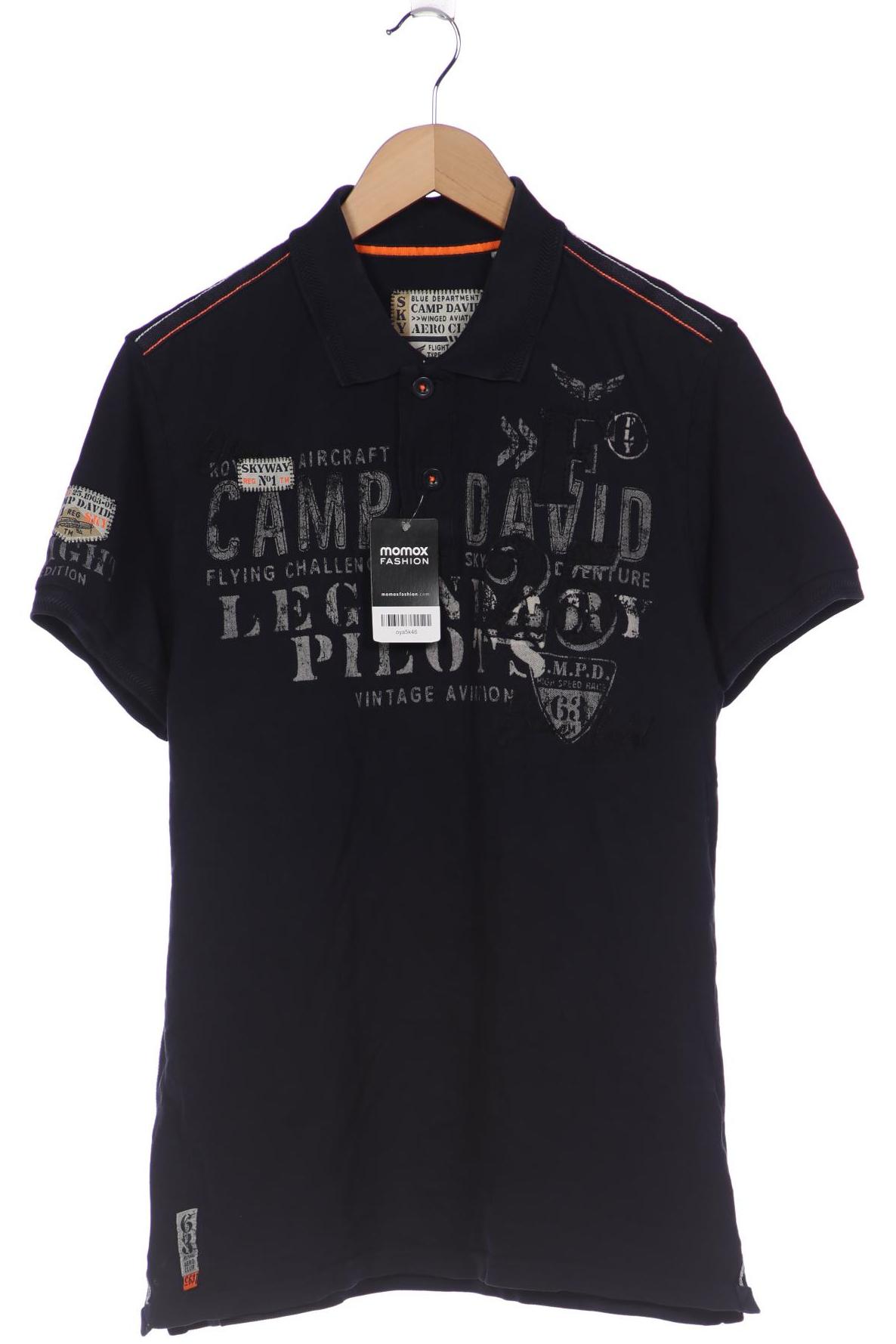 

Camp David Herren Poloshirt, marineblau