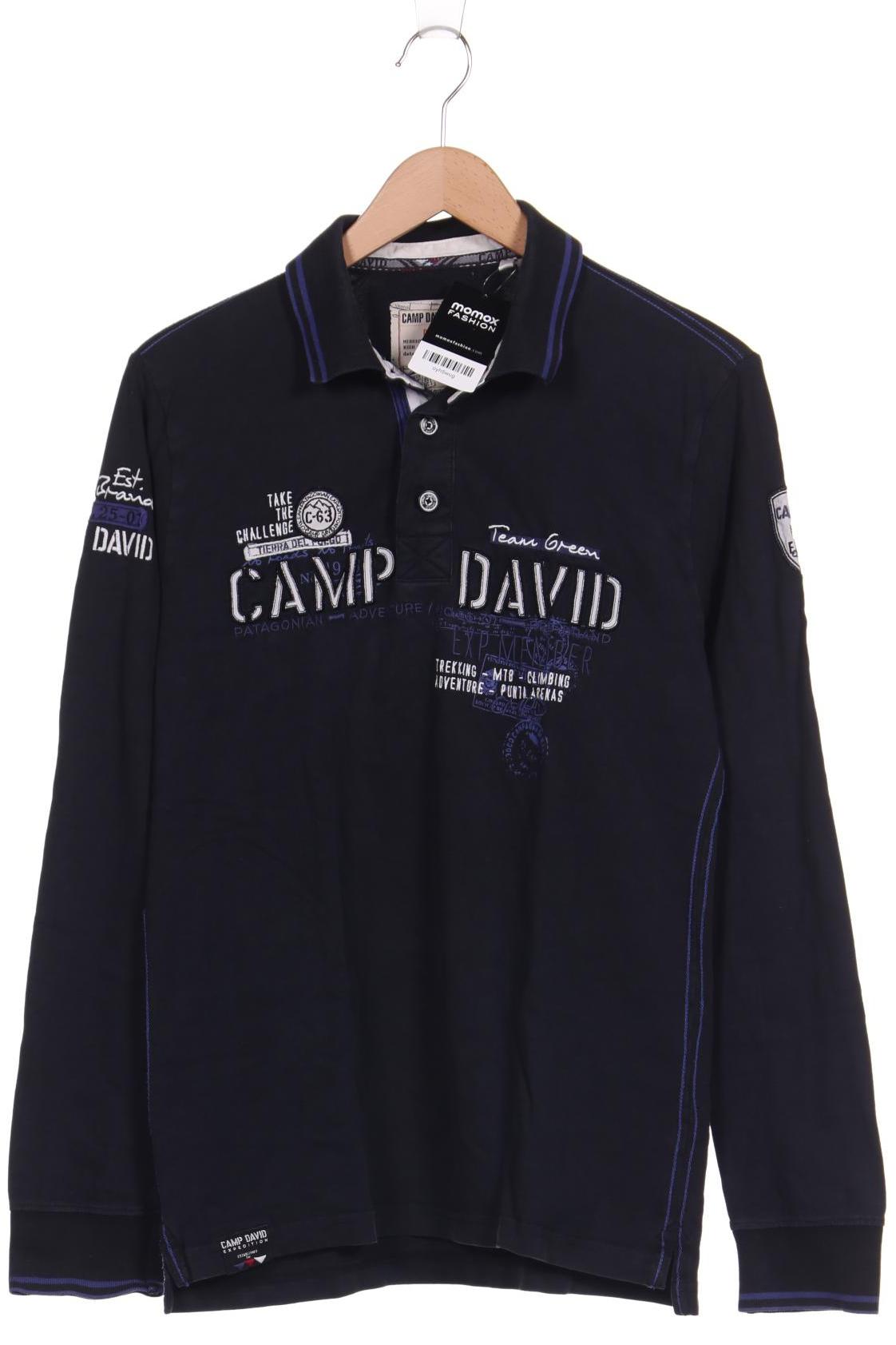 

Camp David Herren Poloshirt, marineblau