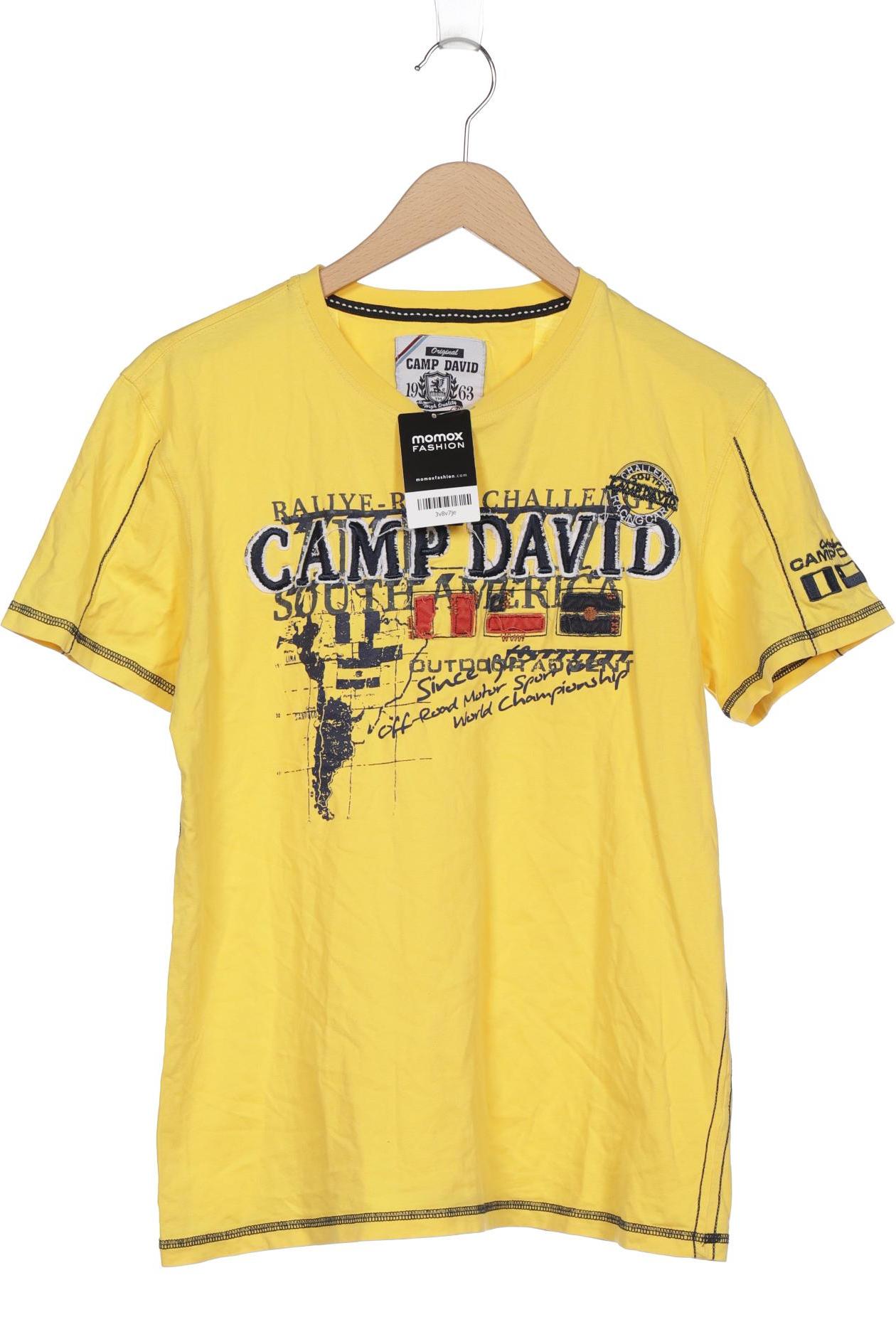 

Camp David Herren T-Shirt, gelb