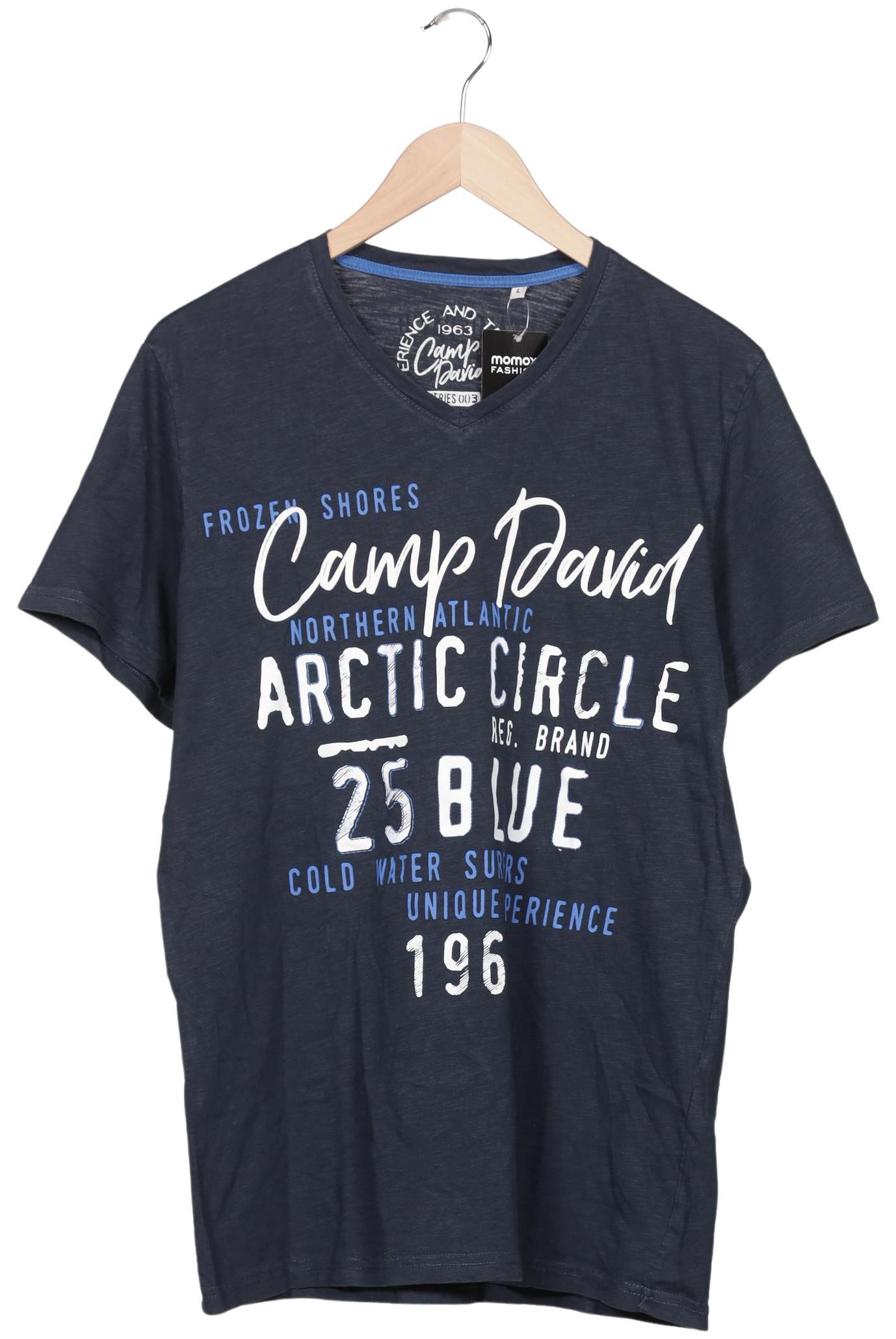 

Camp David Herren T-Shirt, marineblau, Gr. 52