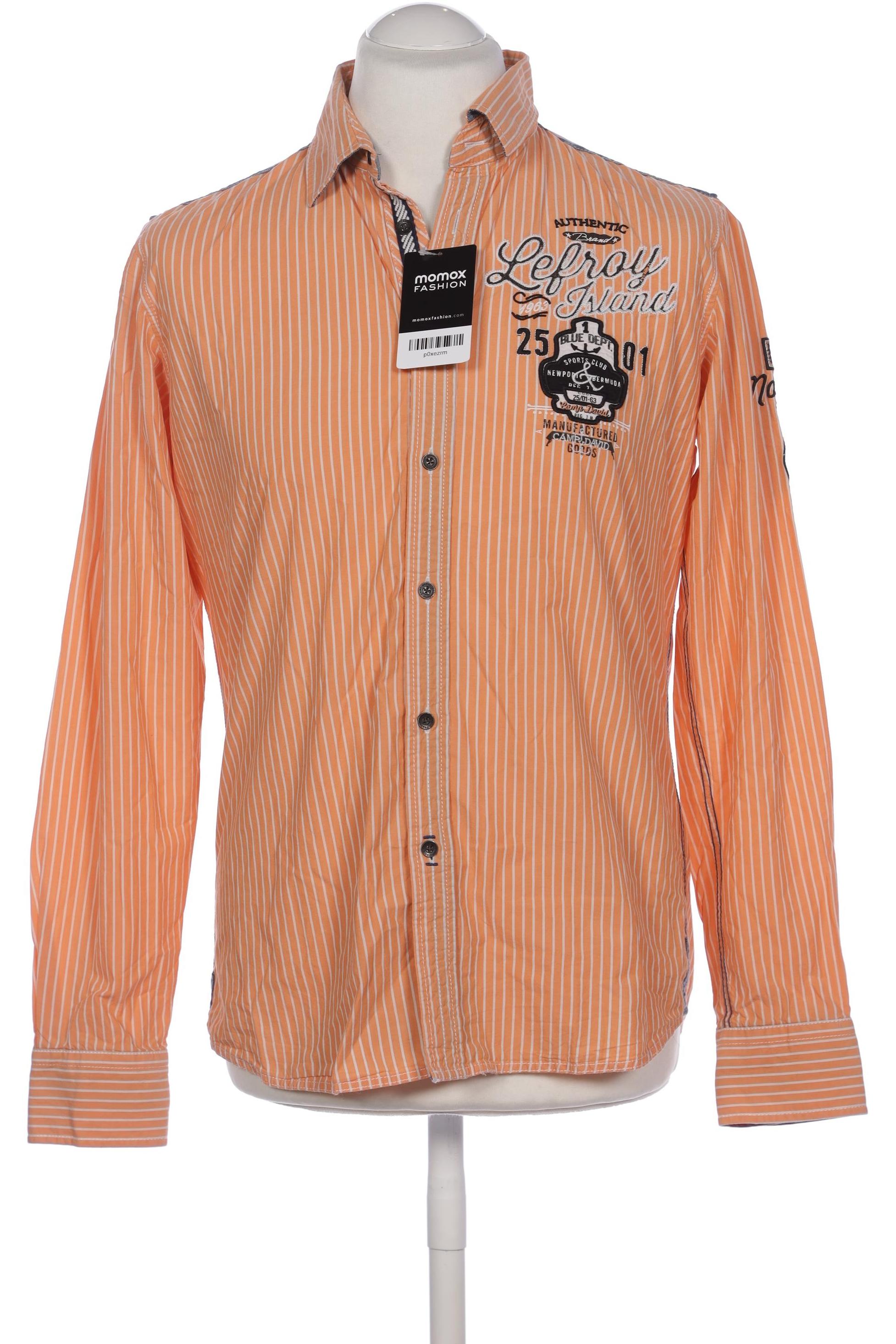 

Camp David Herren Hemd, orange, Gr. 48