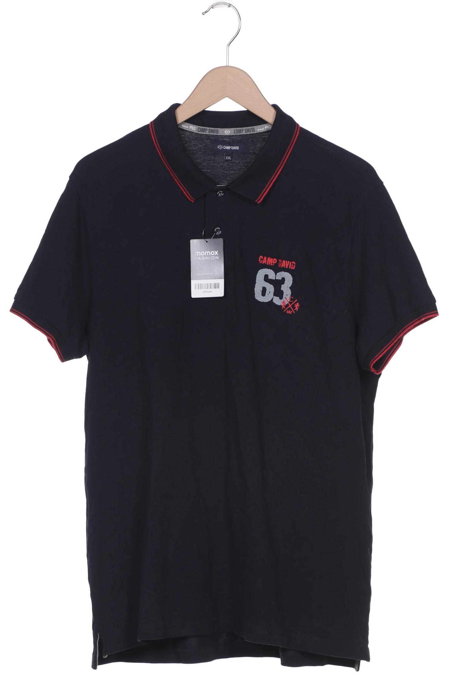 

Camp David Herren Poloshirt, marineblau, Gr. 56