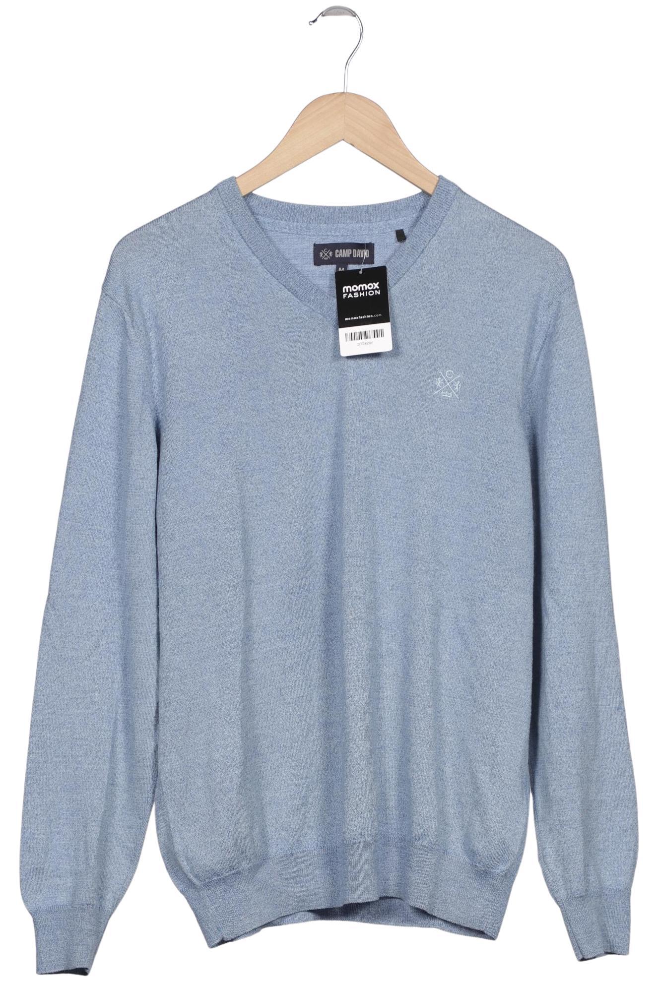 

Camp David Herren Pullover, hellblau, Gr. 48
