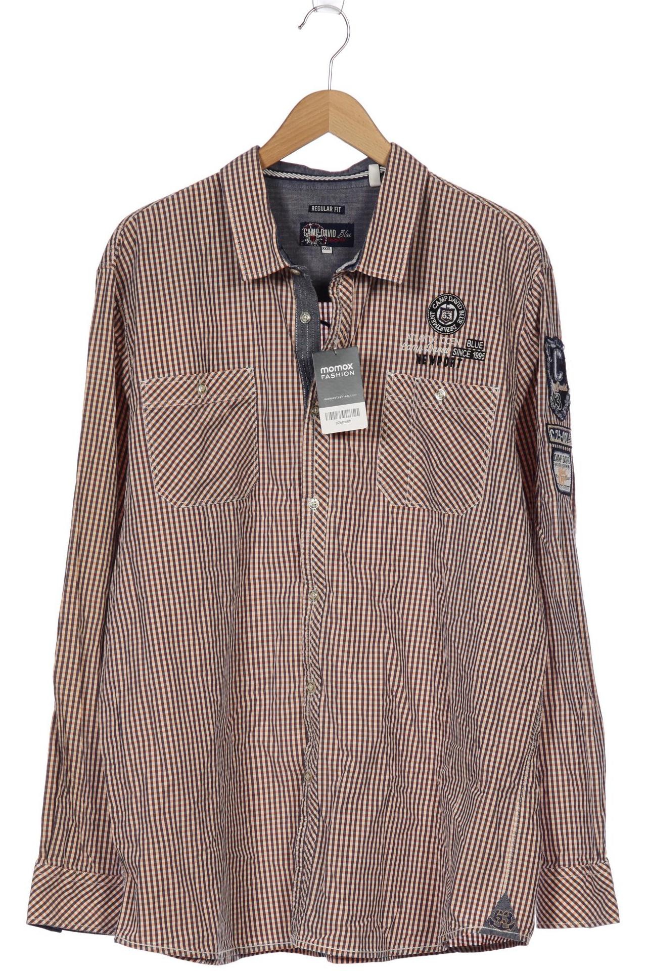 

Camp David Herren Hemd, orange
