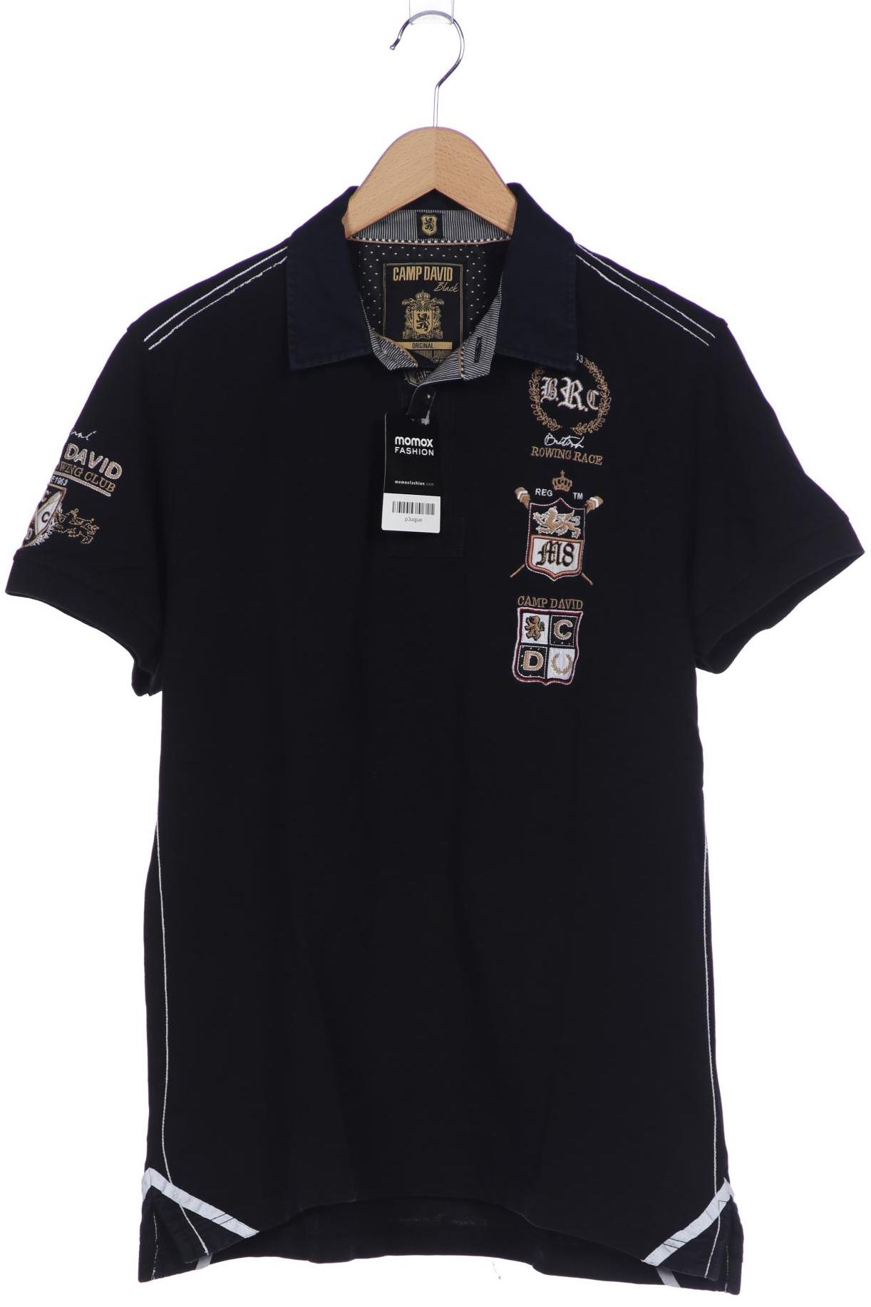 

Camp David Herren Poloshirt, schwarz, Gr. 52