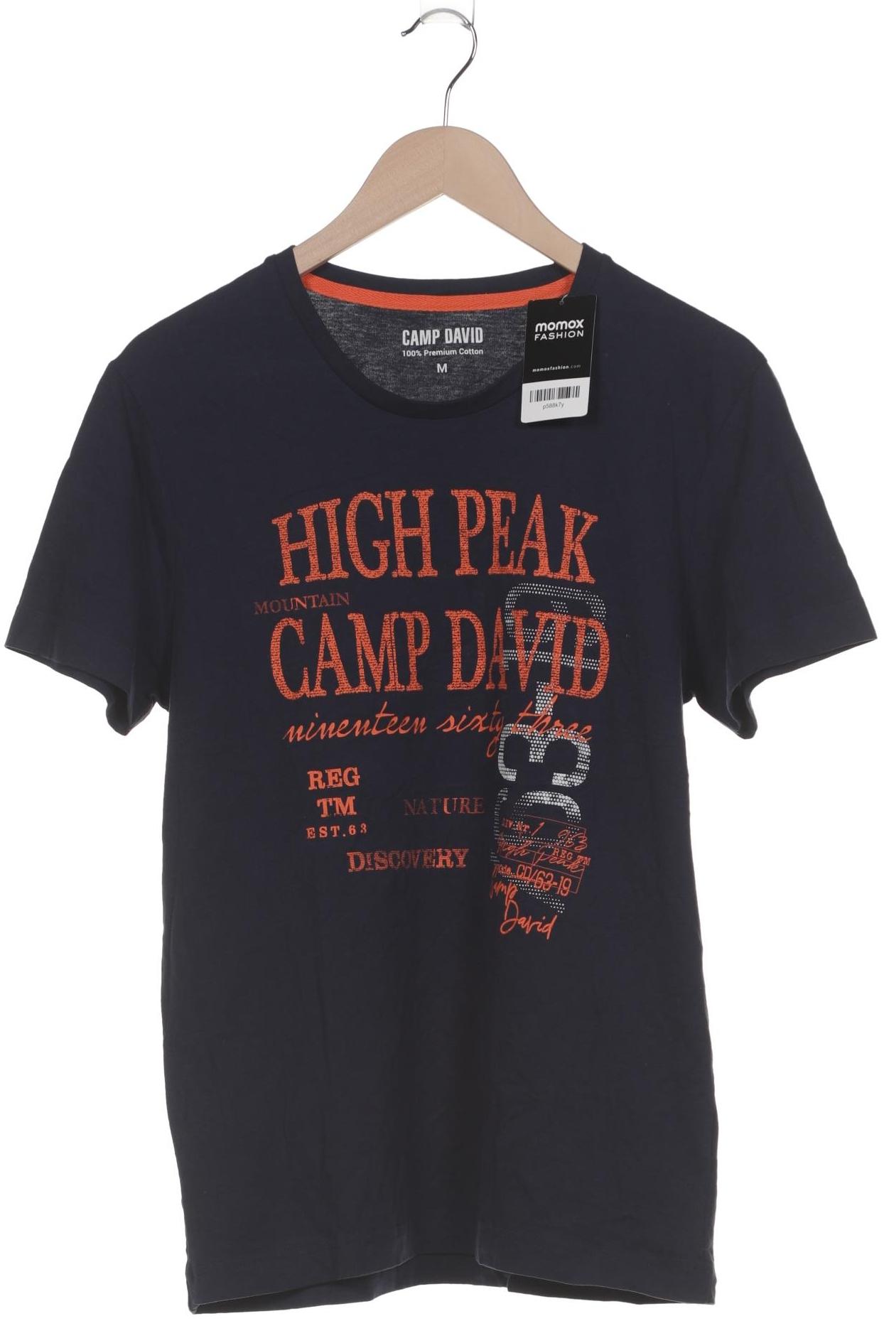 

Camp David Herren T-Shirt, marineblau, Gr. 48
