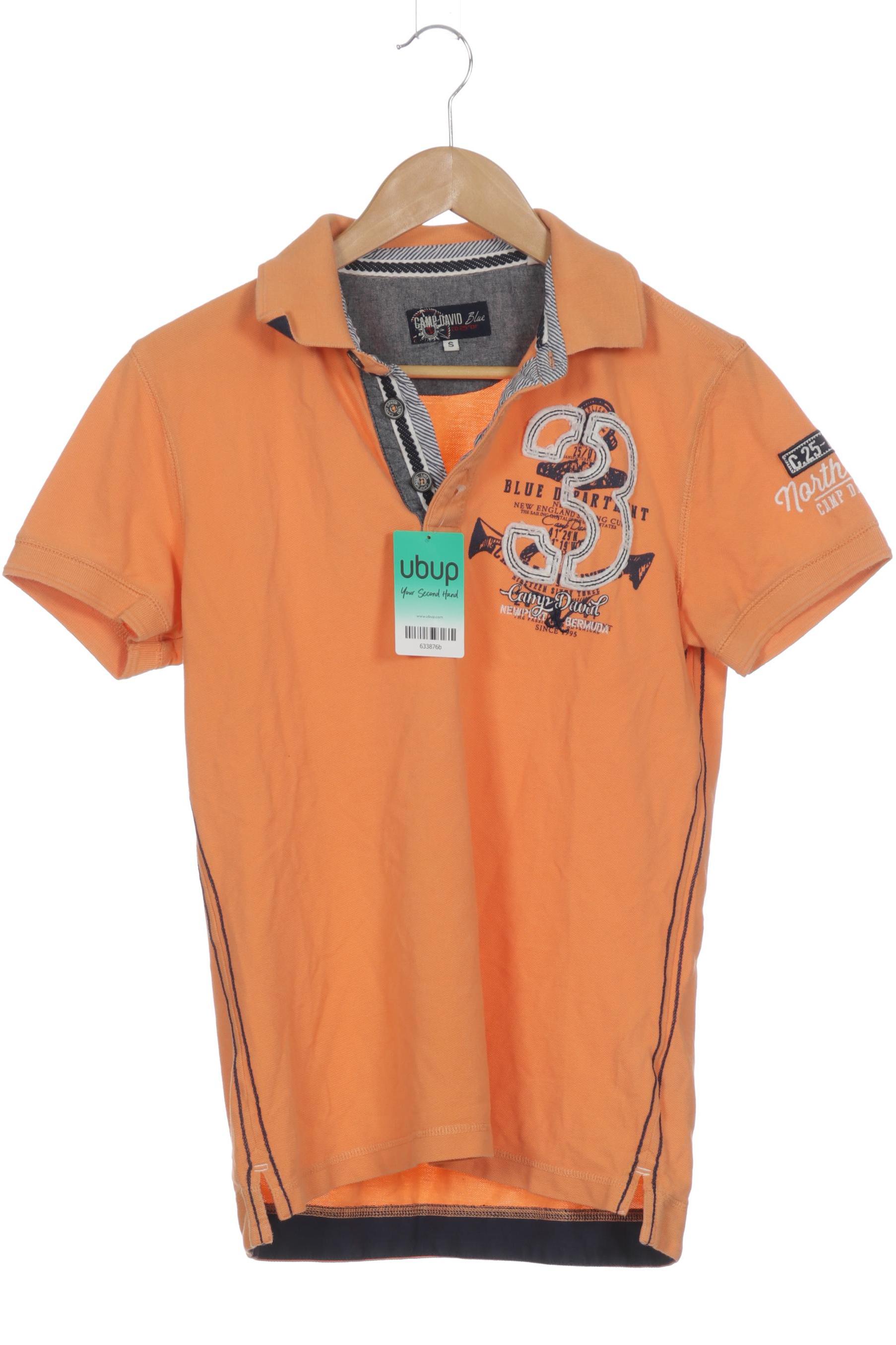 

Camp David Herren Poloshirt, orange, Gr. 46