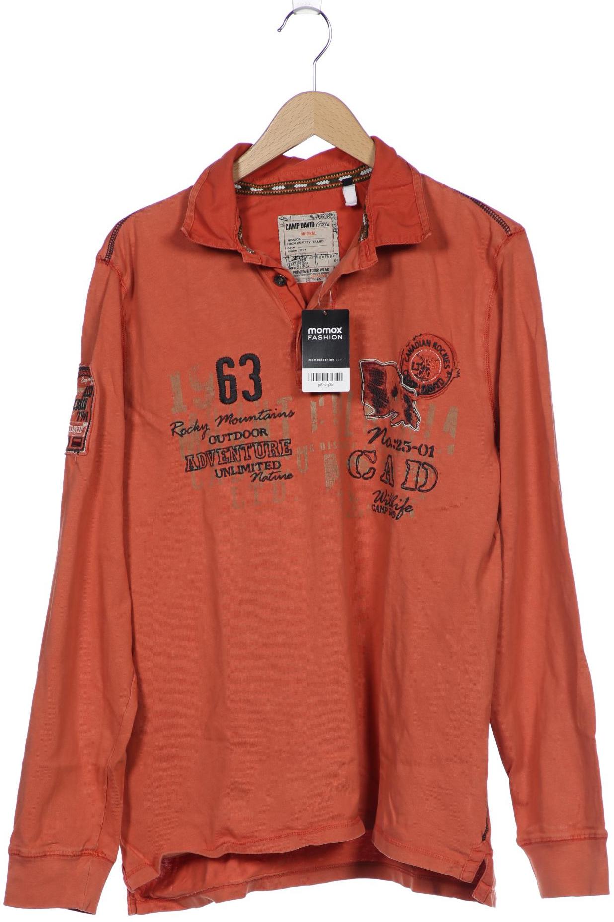 

Camp David Herren Sweatshirt, orange