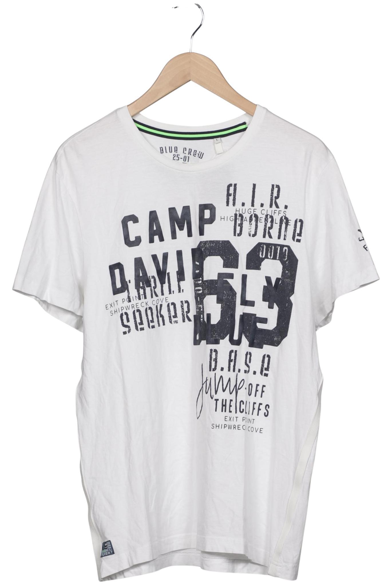 

Camp David Herren T-Shirt, weiß, Gr. 52