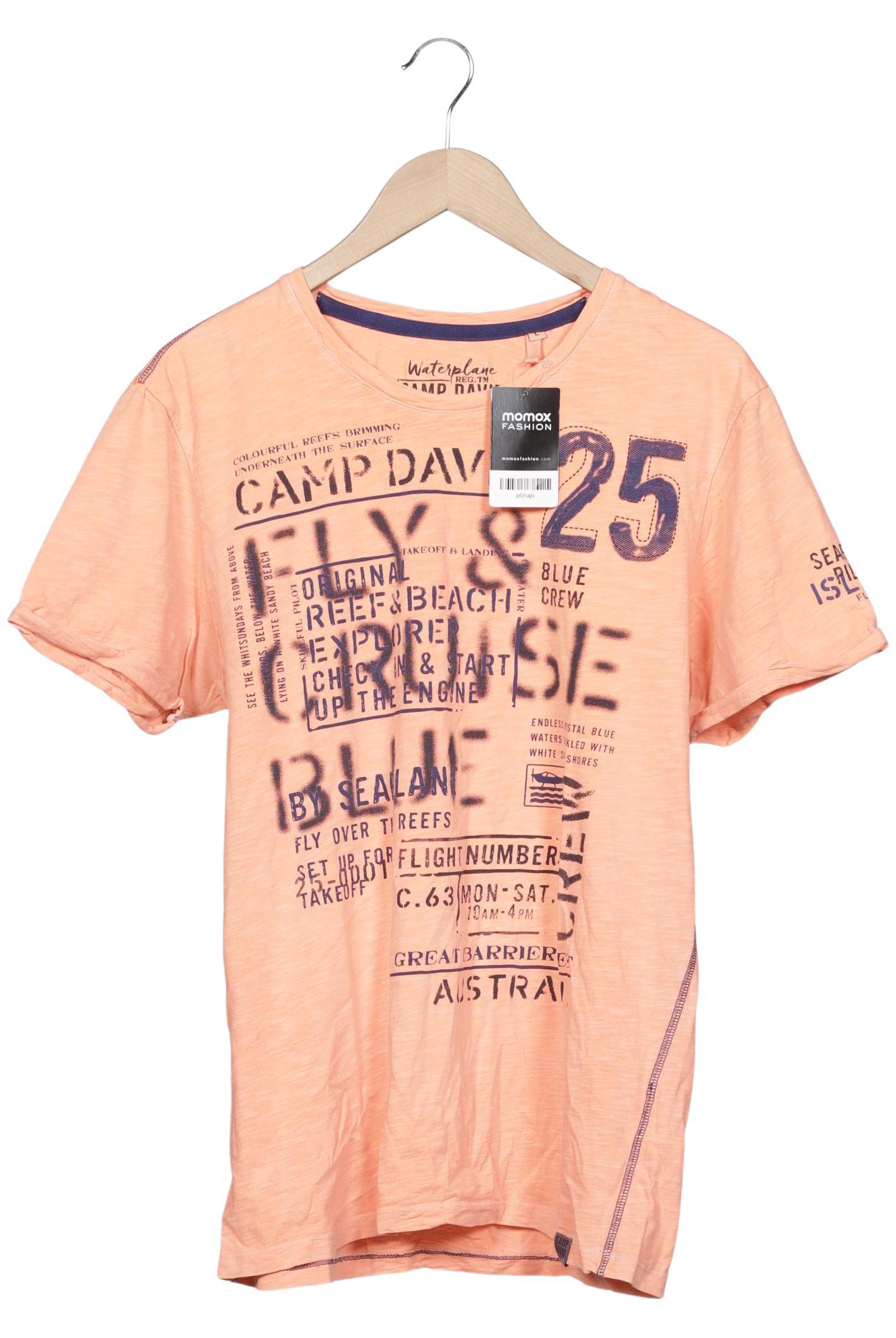 

Camp David Herren T-Shirt, orange, Gr. 52