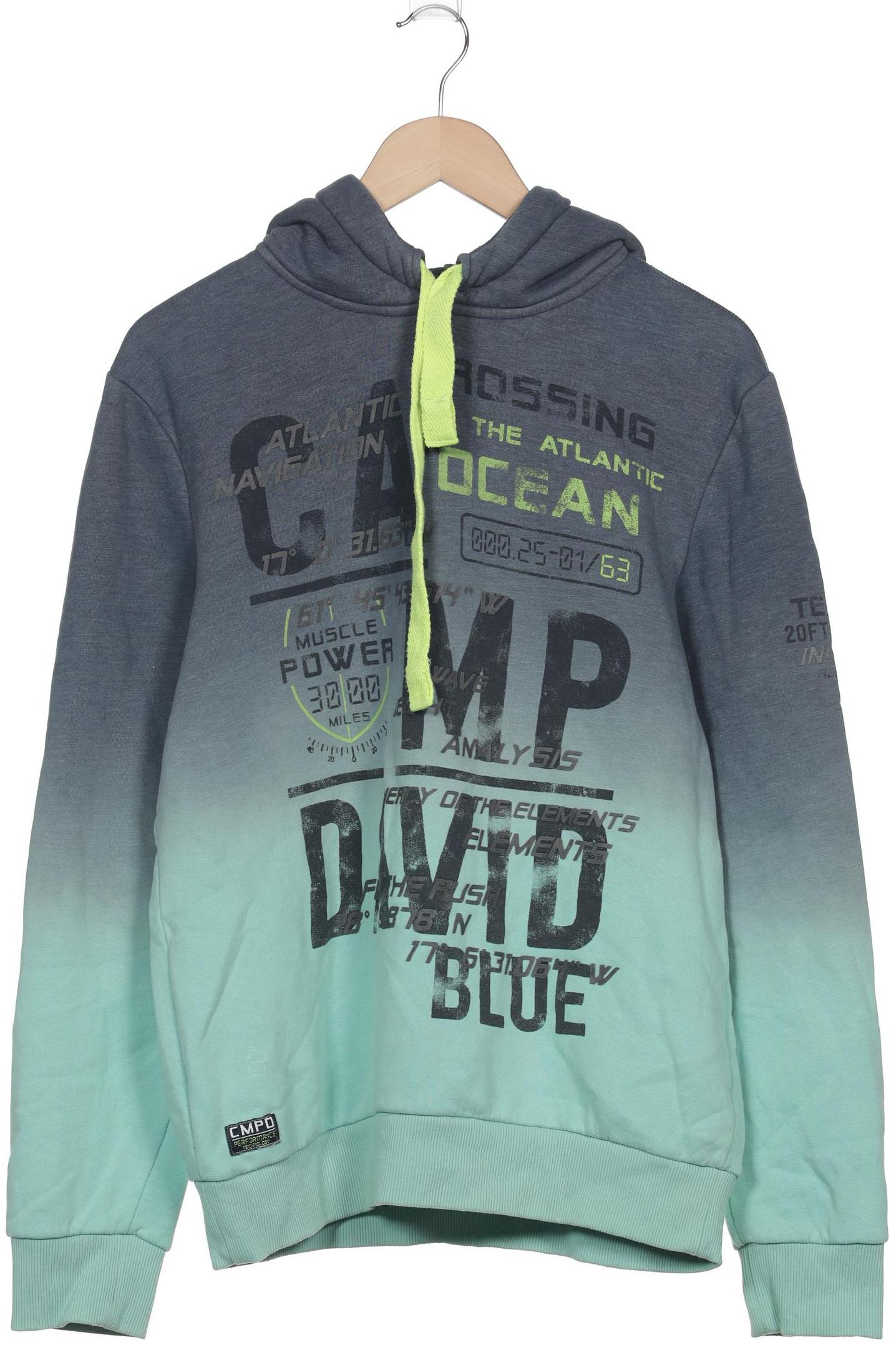 

Camp David Herren Kapuzenpullover, blau, Gr. 48