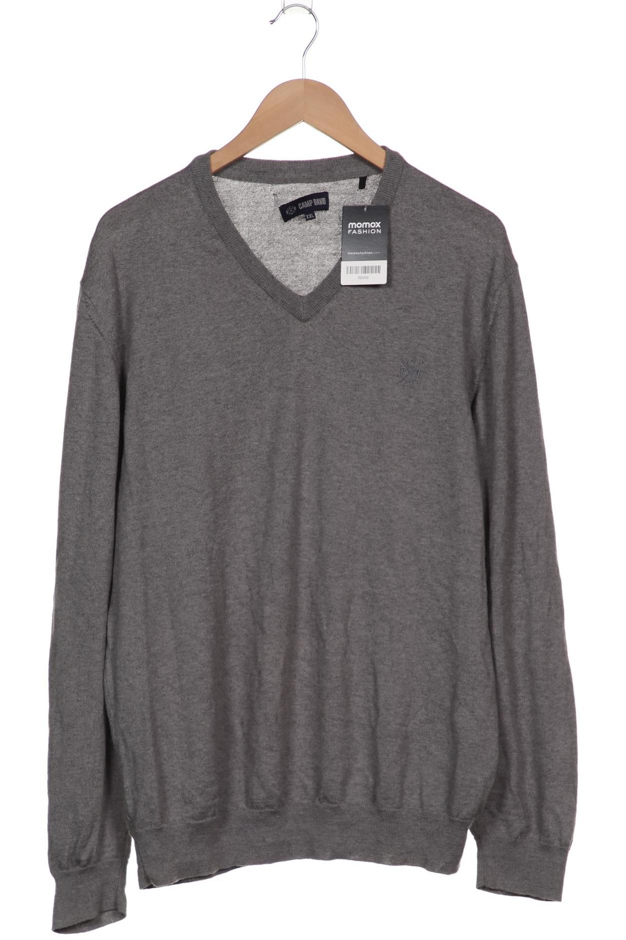 

Camp David Herren Pullover, grau, Gr. 56