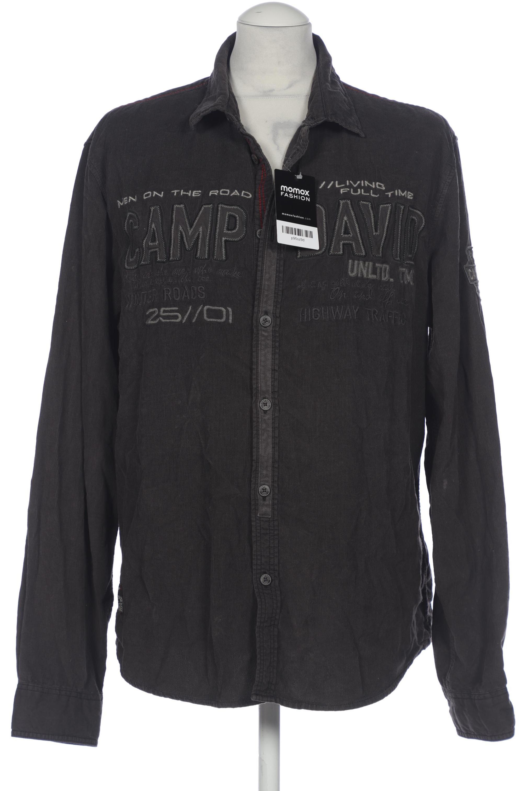 

Camp David Herren Hemd, braun, Gr. 52