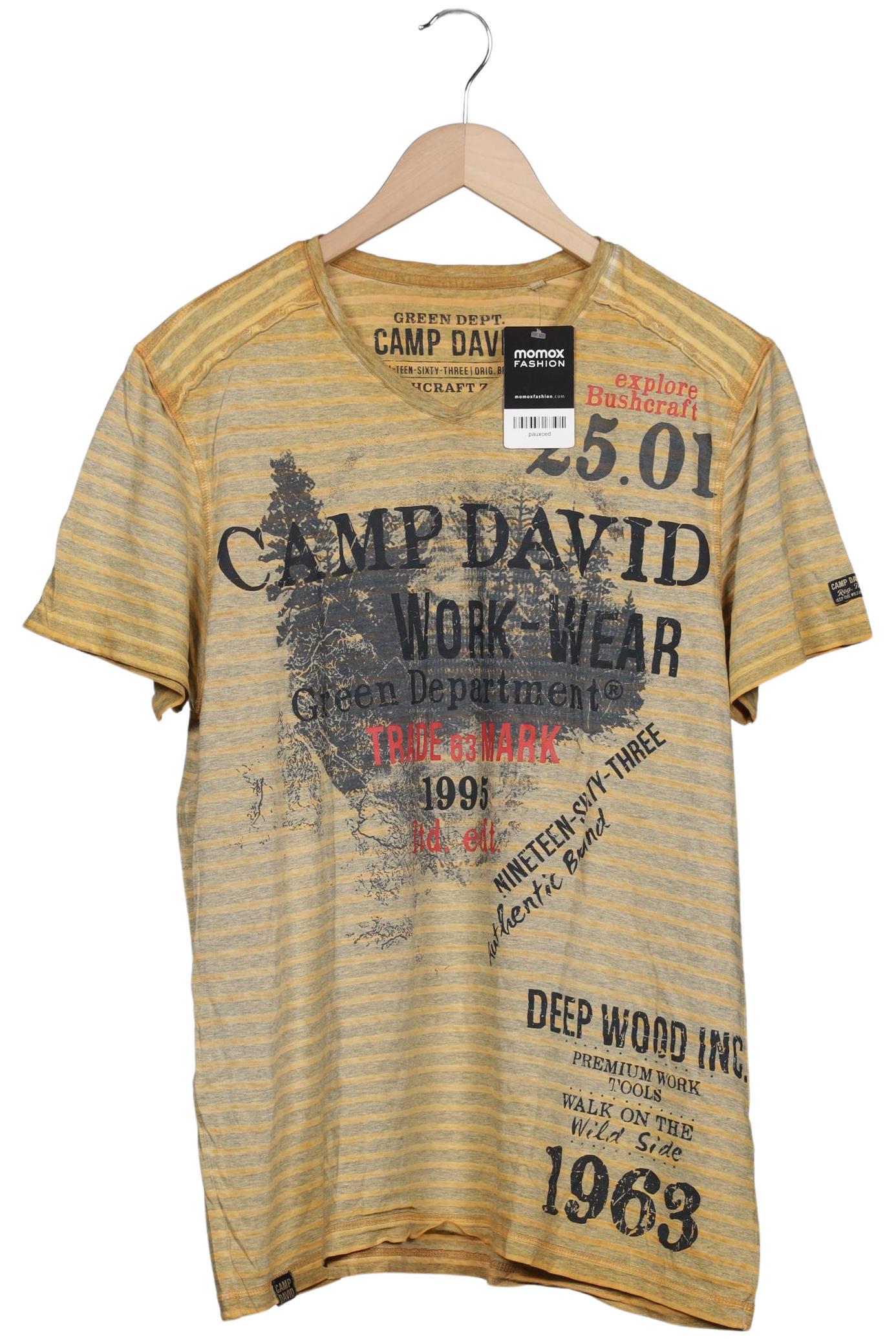 

Camp David Herren T-Shirt, gelb, Gr. 54