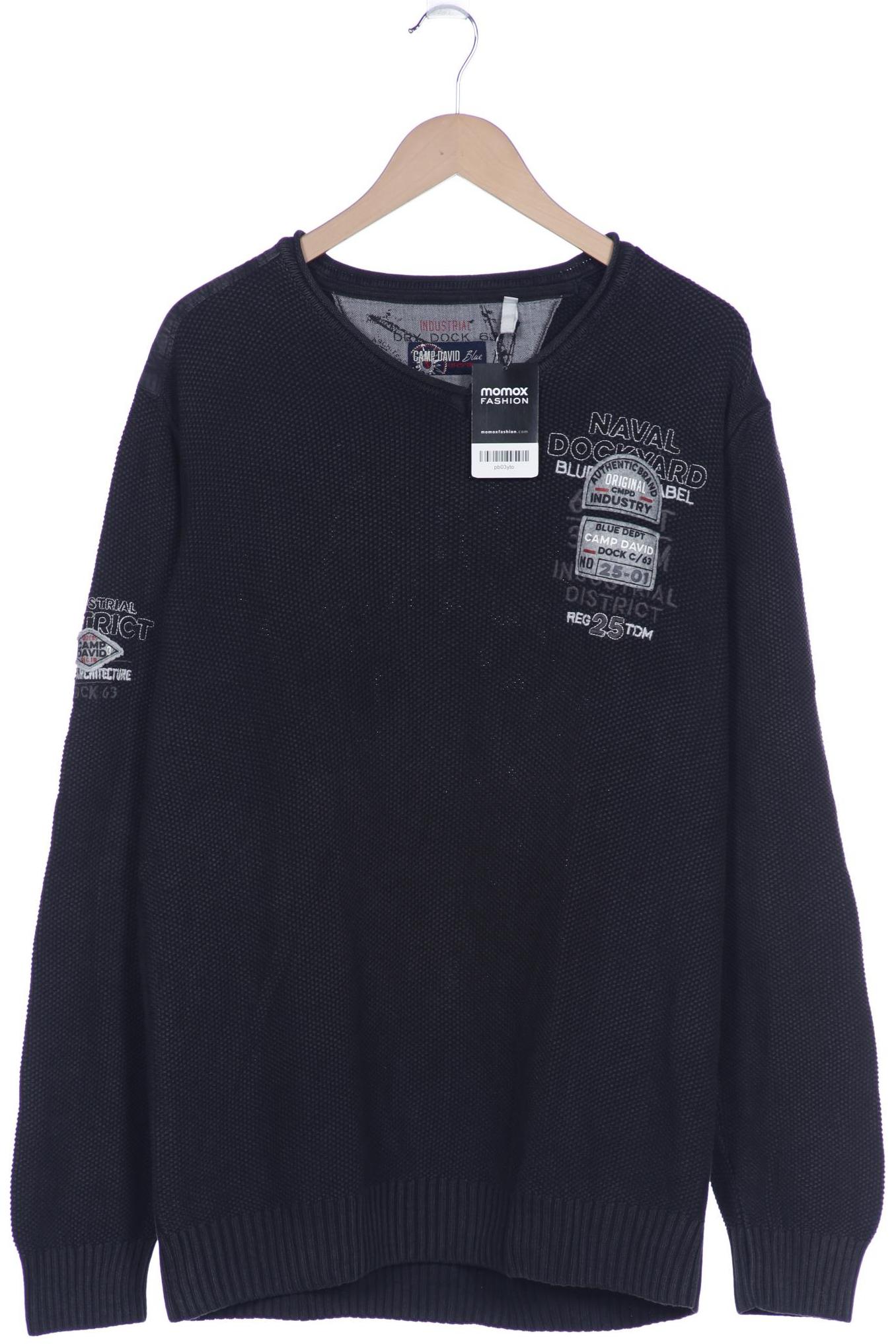 

Camp David Herren Sweatshirt, grau, Gr. 56