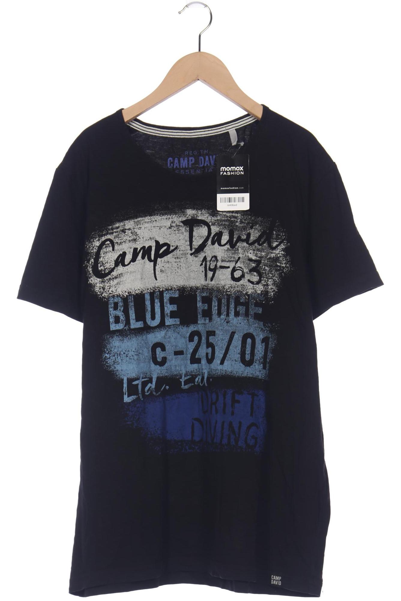 

Camp David Herren T-Shirt, schwarz