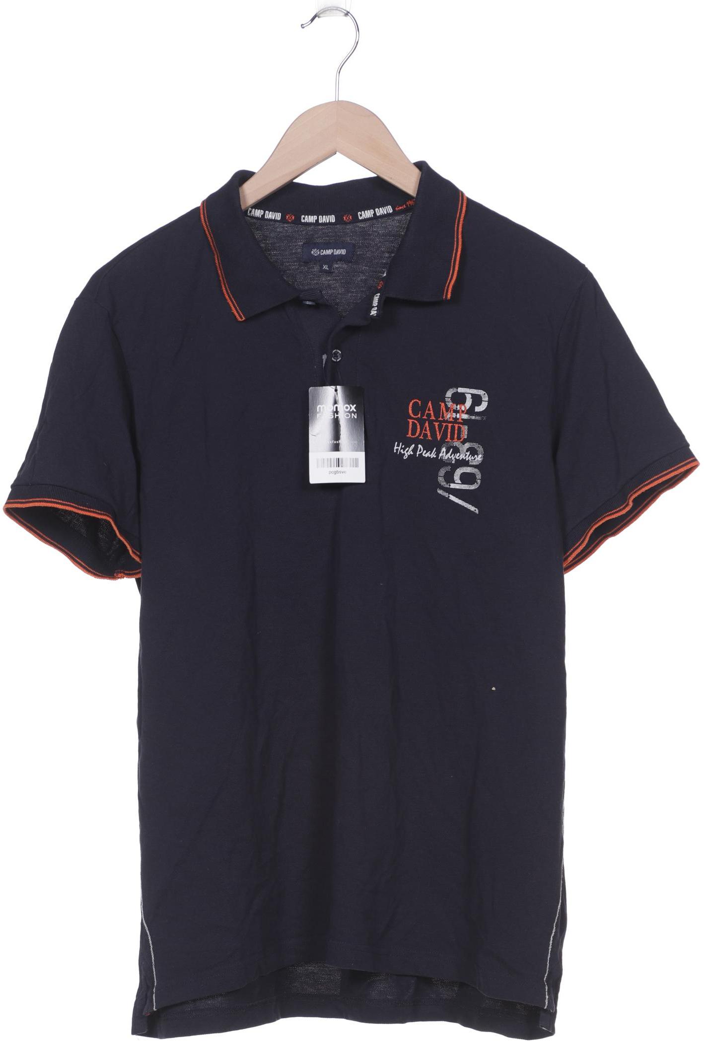 

Camp David Herren Poloshirt, marineblau