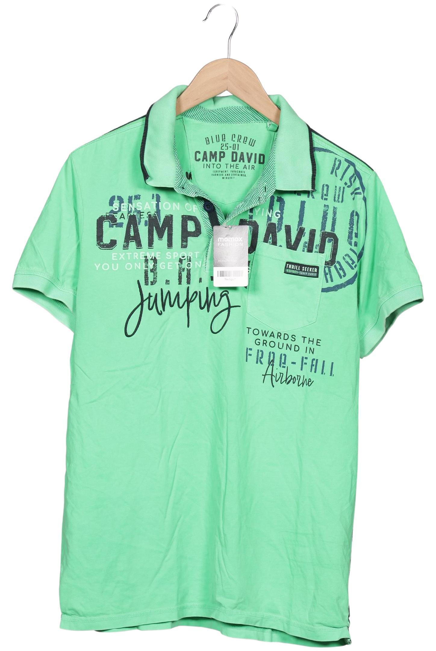 

Camp David Herren Poloshirt, grün, Gr. 54