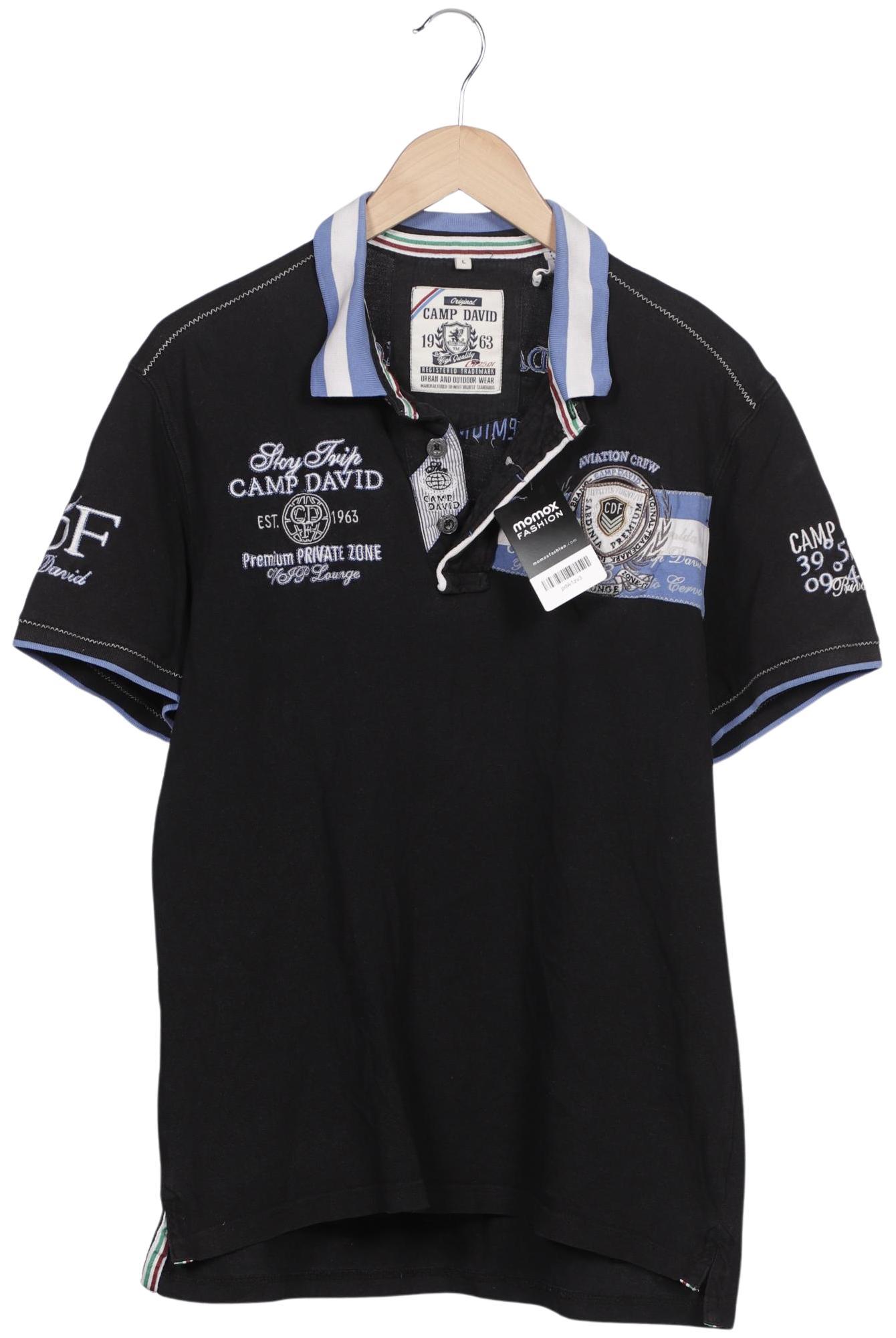 

Camp David Herren Poloshirt, schwarz, Gr. 52