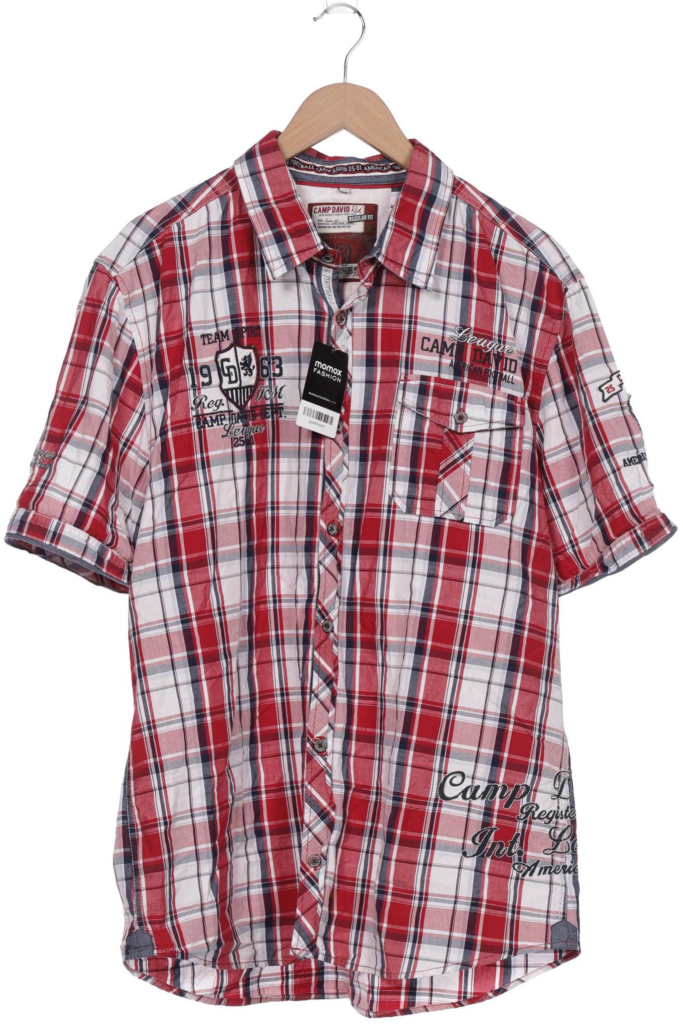

Camp David Herren Hemd, rot