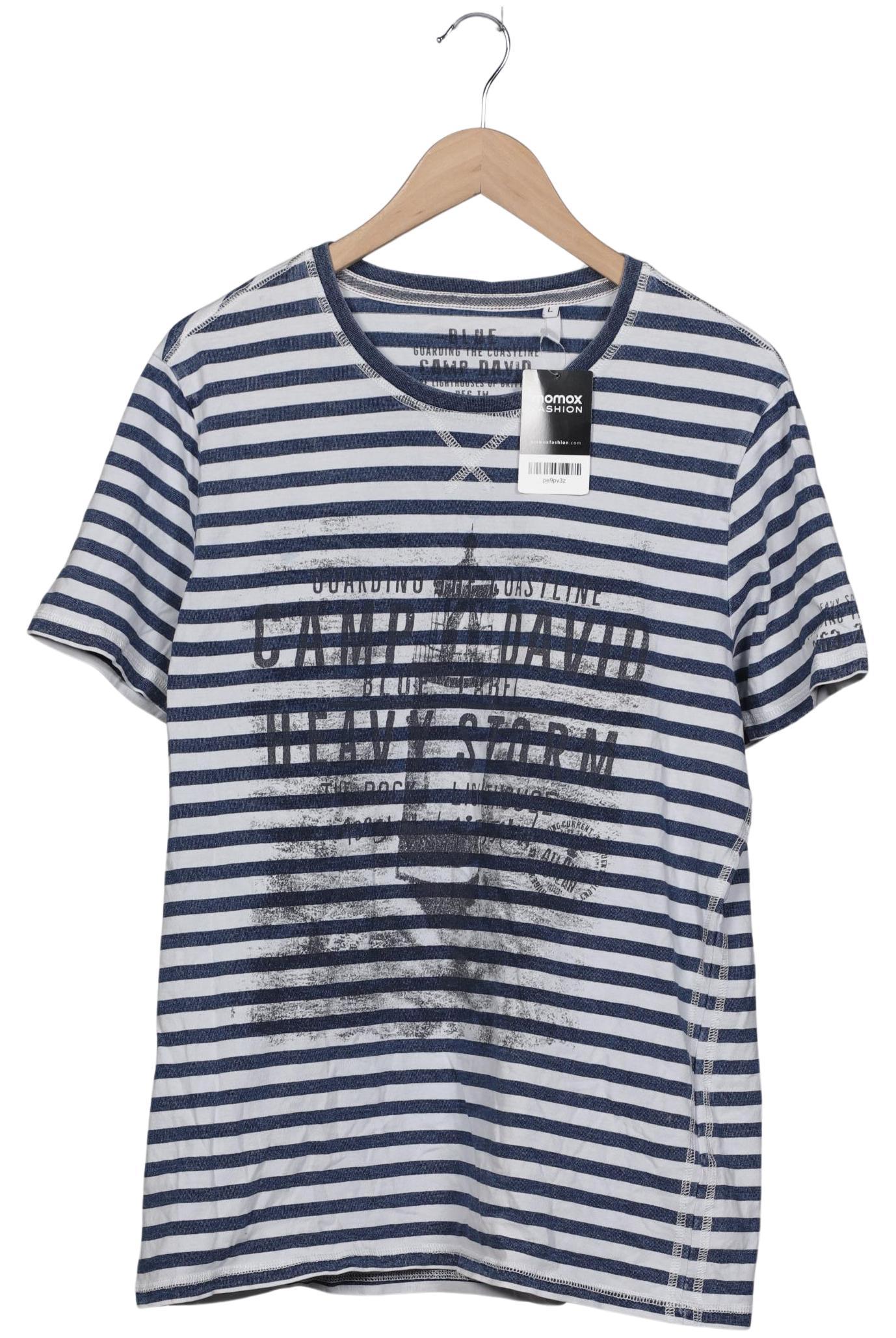 

Camp David Herren T-Shirt, marineblau, Gr. 52