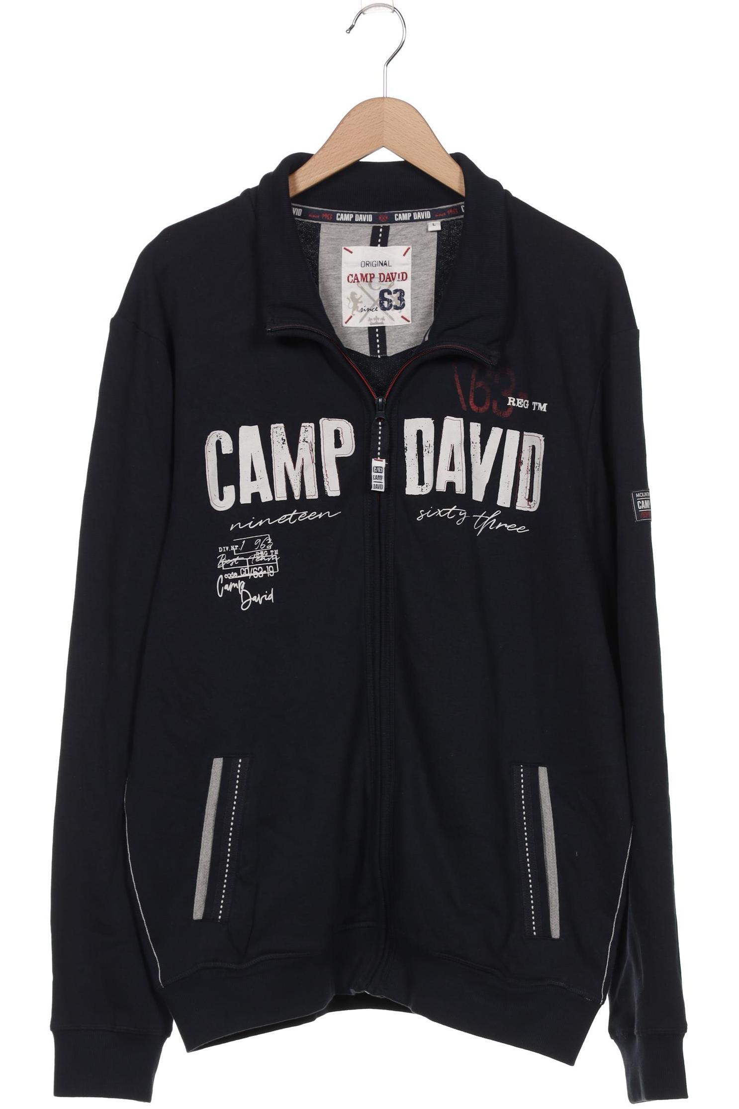 

Camp David Herren Sweatshirt, marineblau, Gr. 52