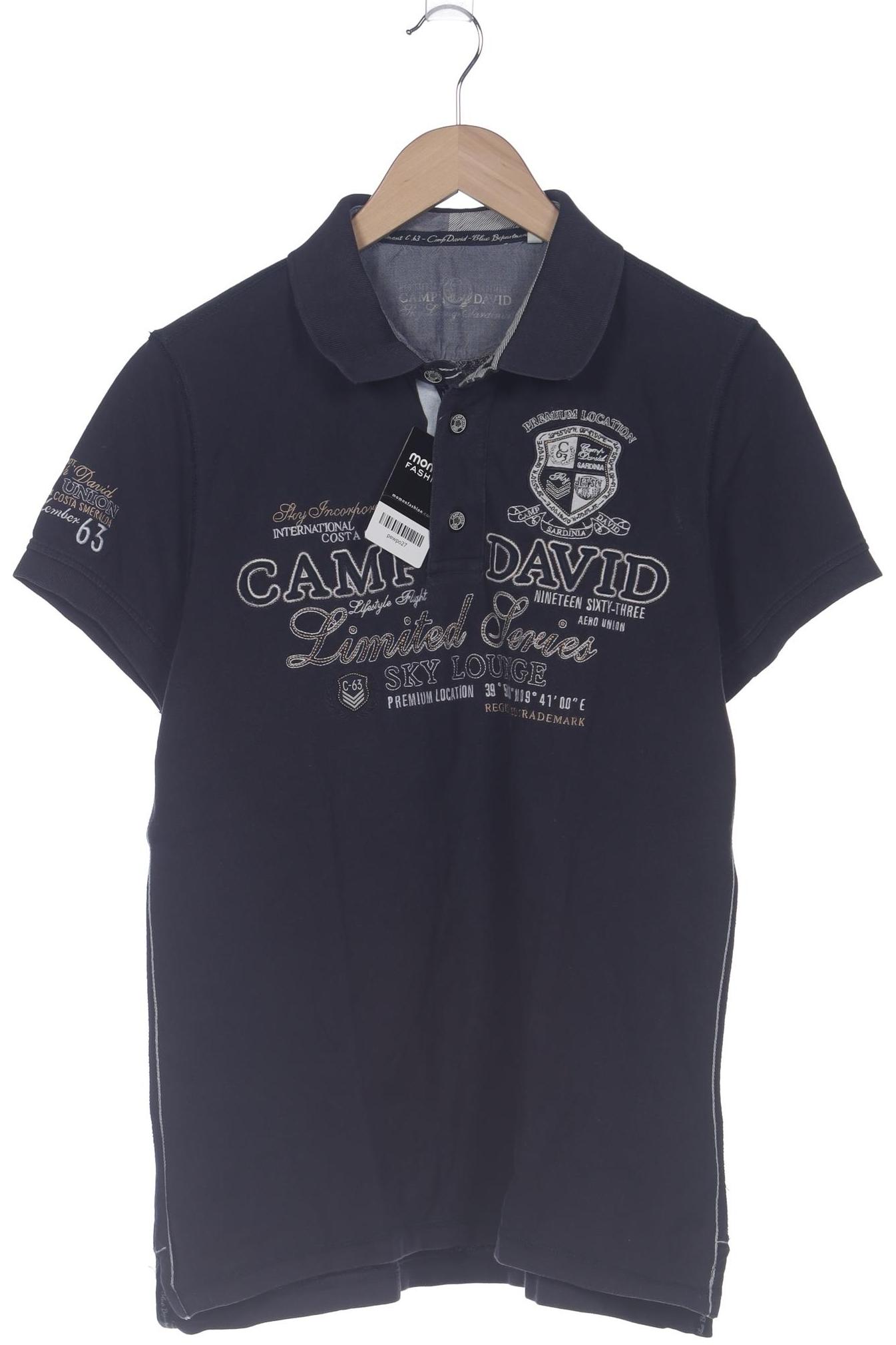 

Camp David Herren Poloshirt, marineblau, Gr. 48