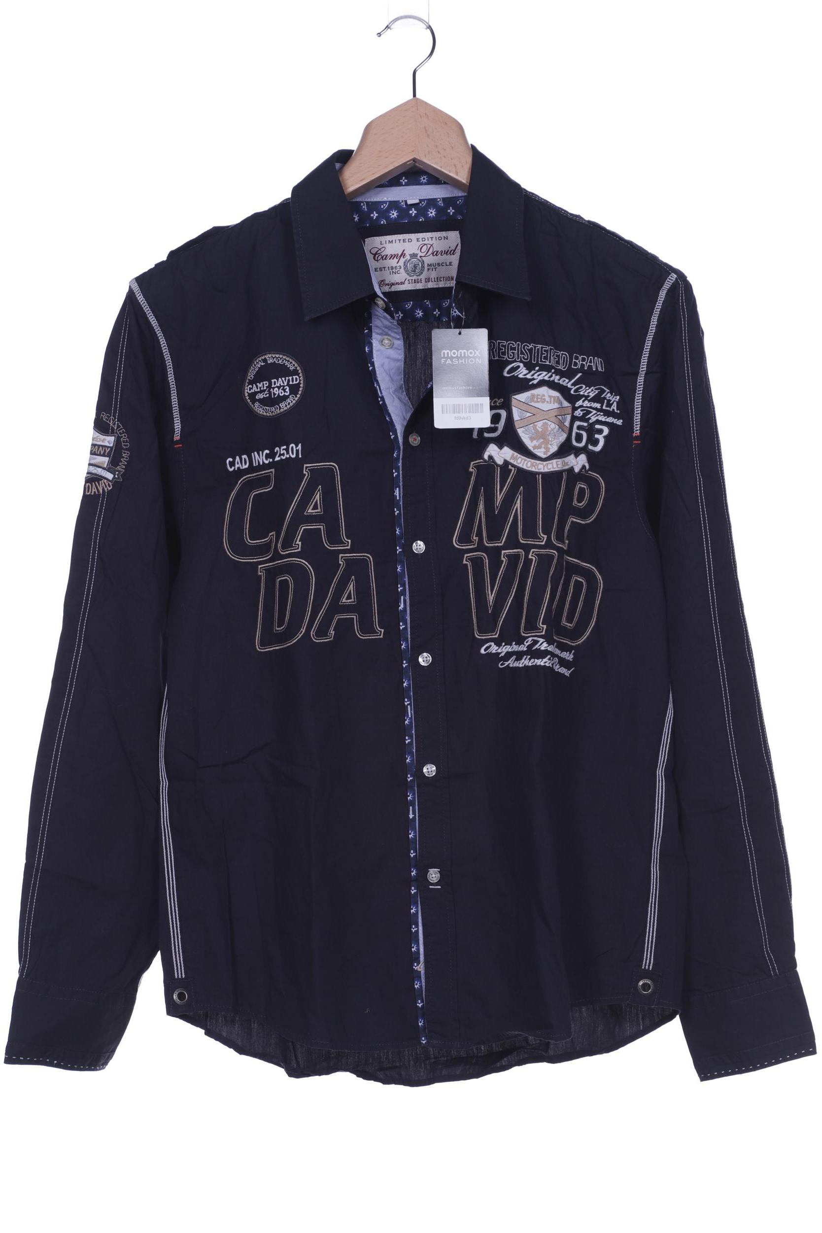 

Camp David Herren Hemd, schwarz, Gr. 56