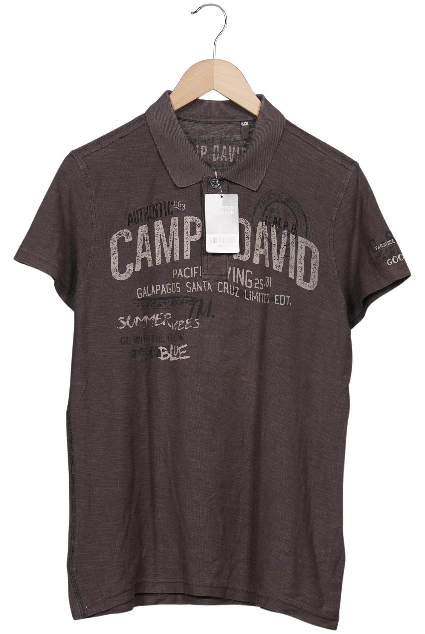 

Camp David Herren Poloshirt, grau, Gr. 48
