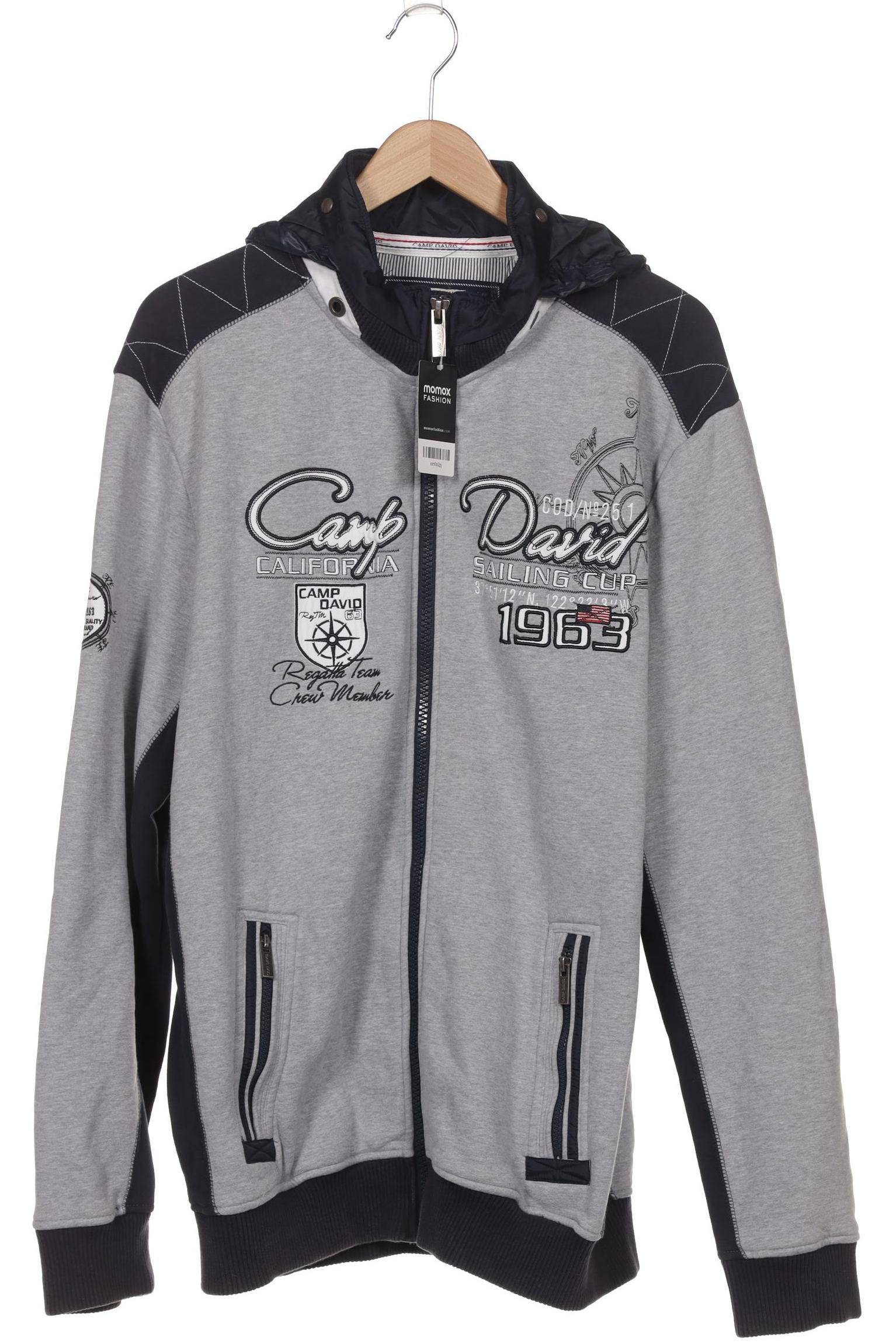 

Camp David Herren Kapuzenpullover, marineblau, Gr. 58