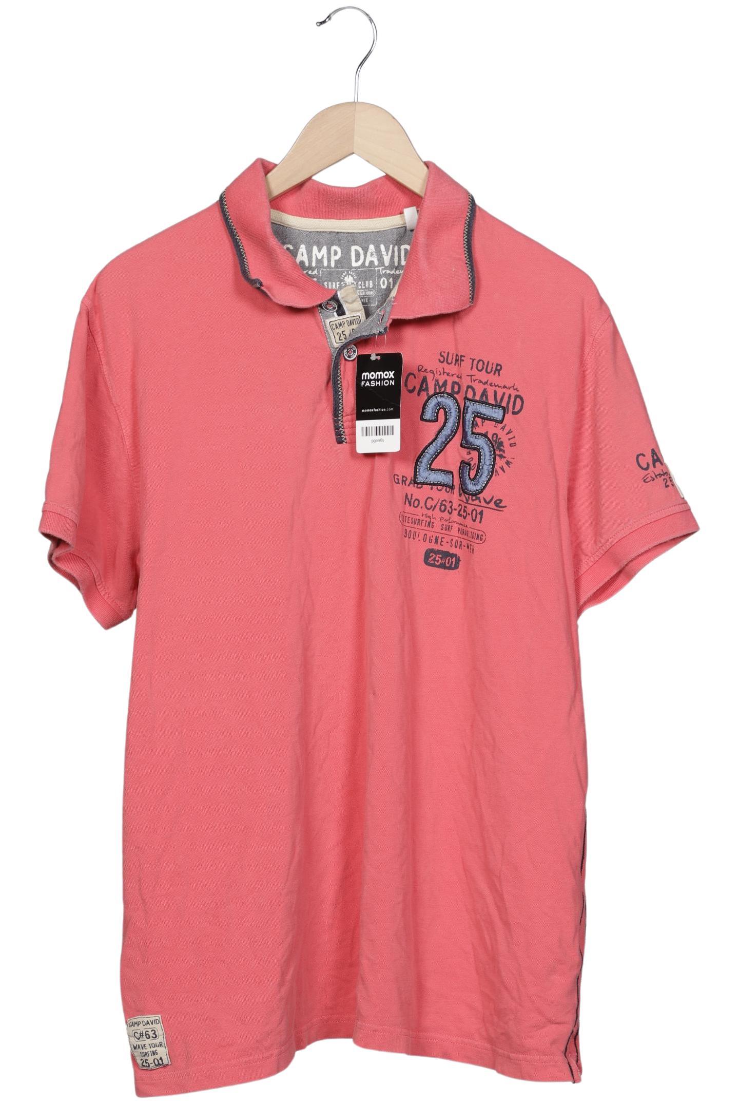 

Camp David Herren Poloshirt, pink, Gr. 58