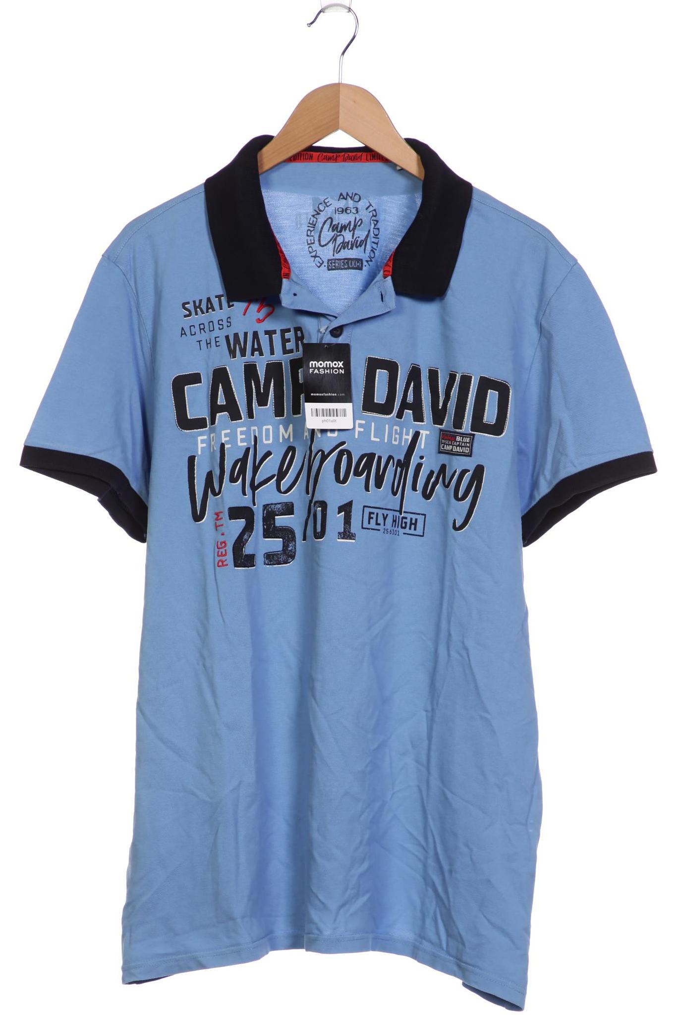 

Camp David Herren Poloshirt, blau, Gr. 56