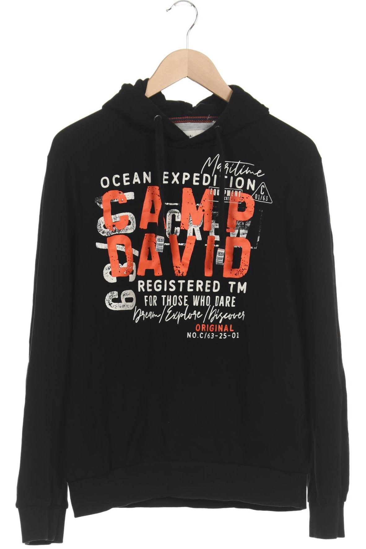 

Camp David Herren Kapuzenpullover, schwarz, Gr. 52