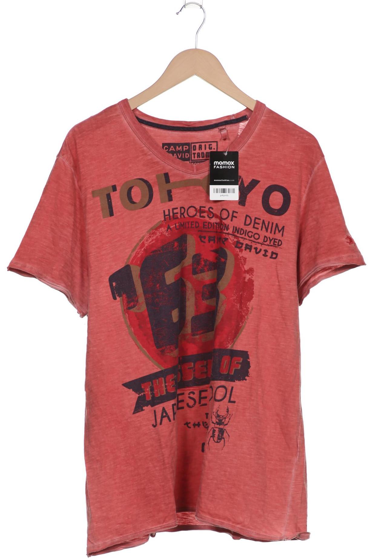 

Camp David Herren T-Shirt, rot