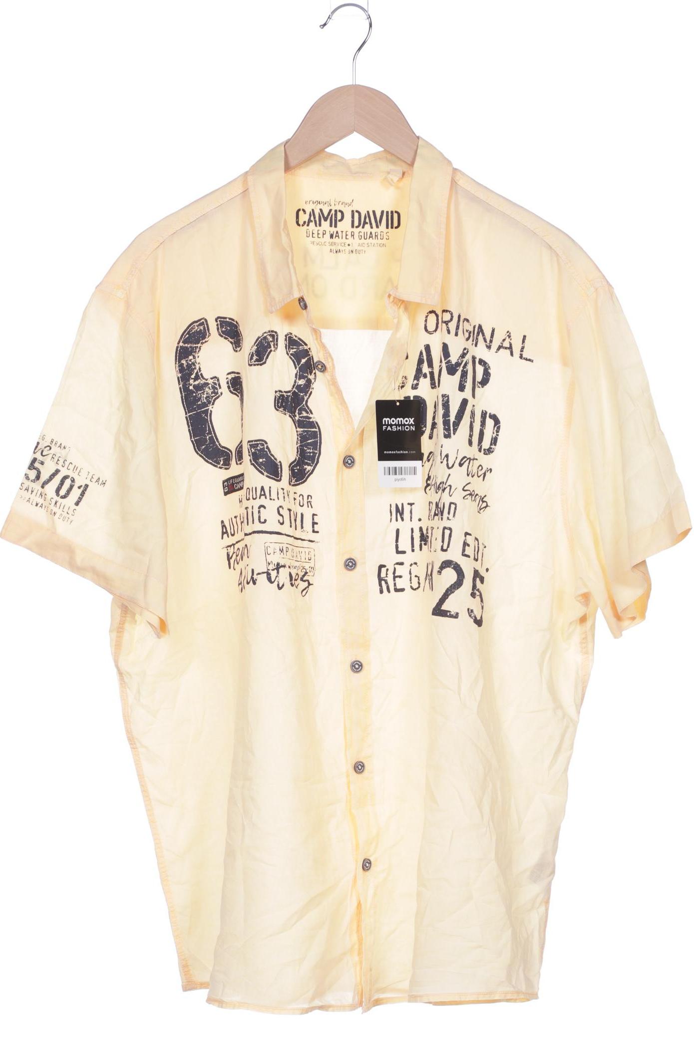 

Camp David Herren Hemd, orange