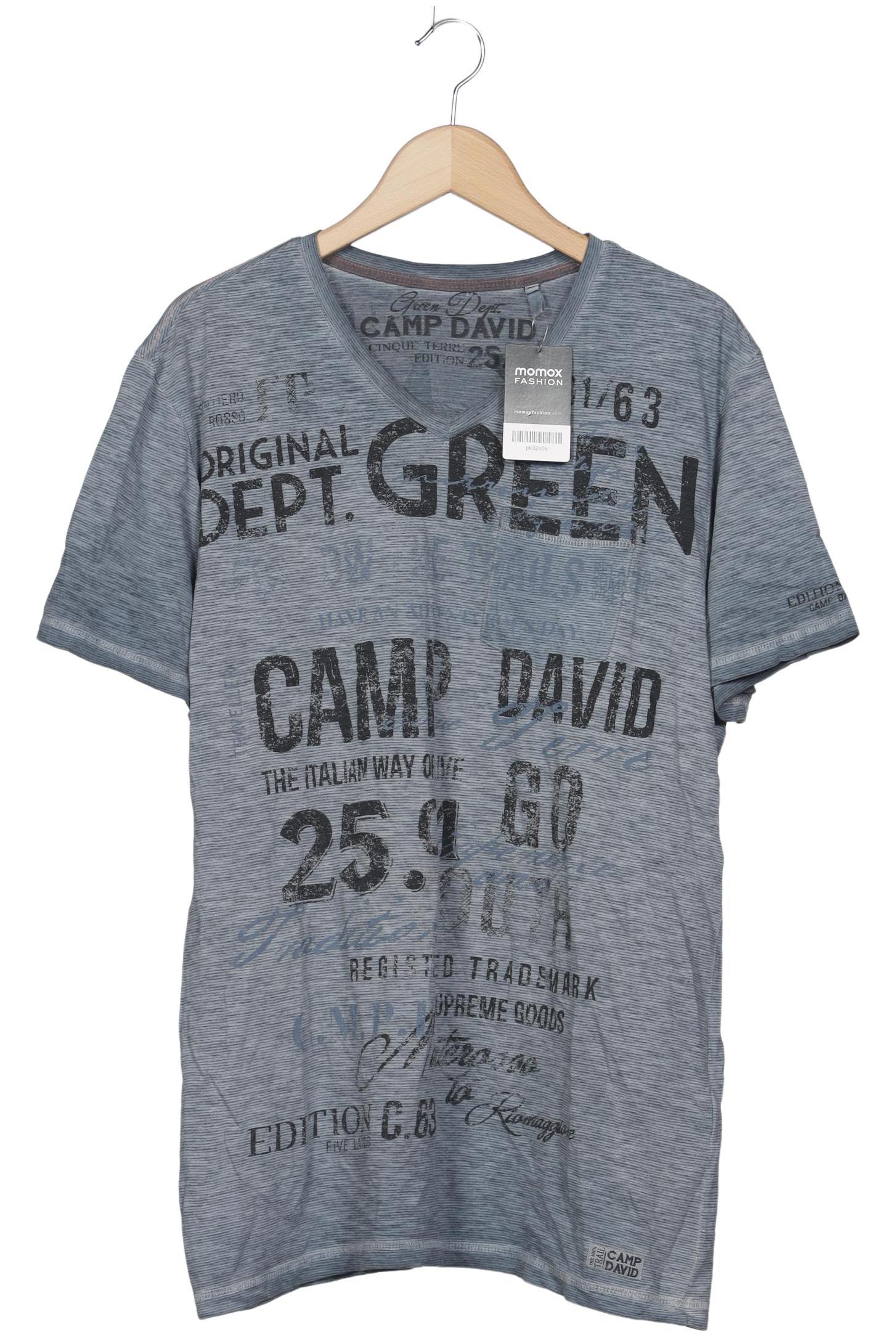 

Camp David Herren T-Shirt, grau, Gr. 54