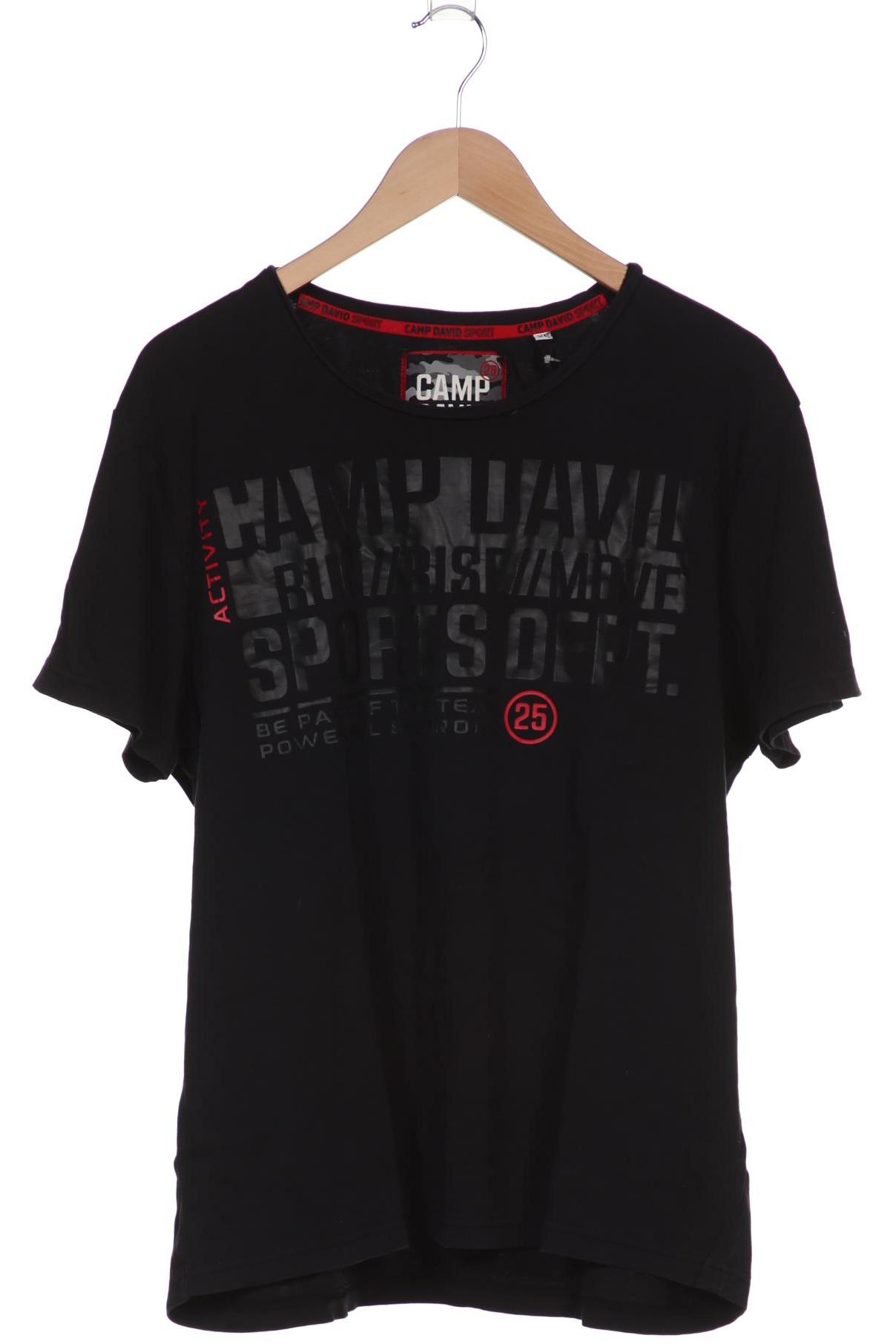 

Camp David Herren T-Shirt, schwarz, Gr. 54