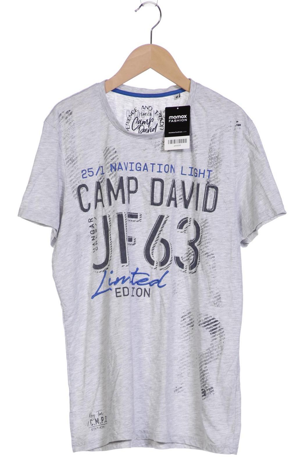 

Camp David Herren T-Shirt, grau