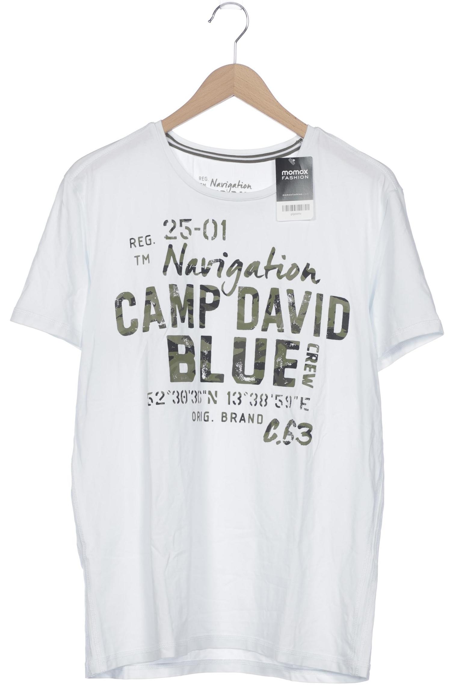 

Camp David Herren T-Shirt, weiß, Gr. 52