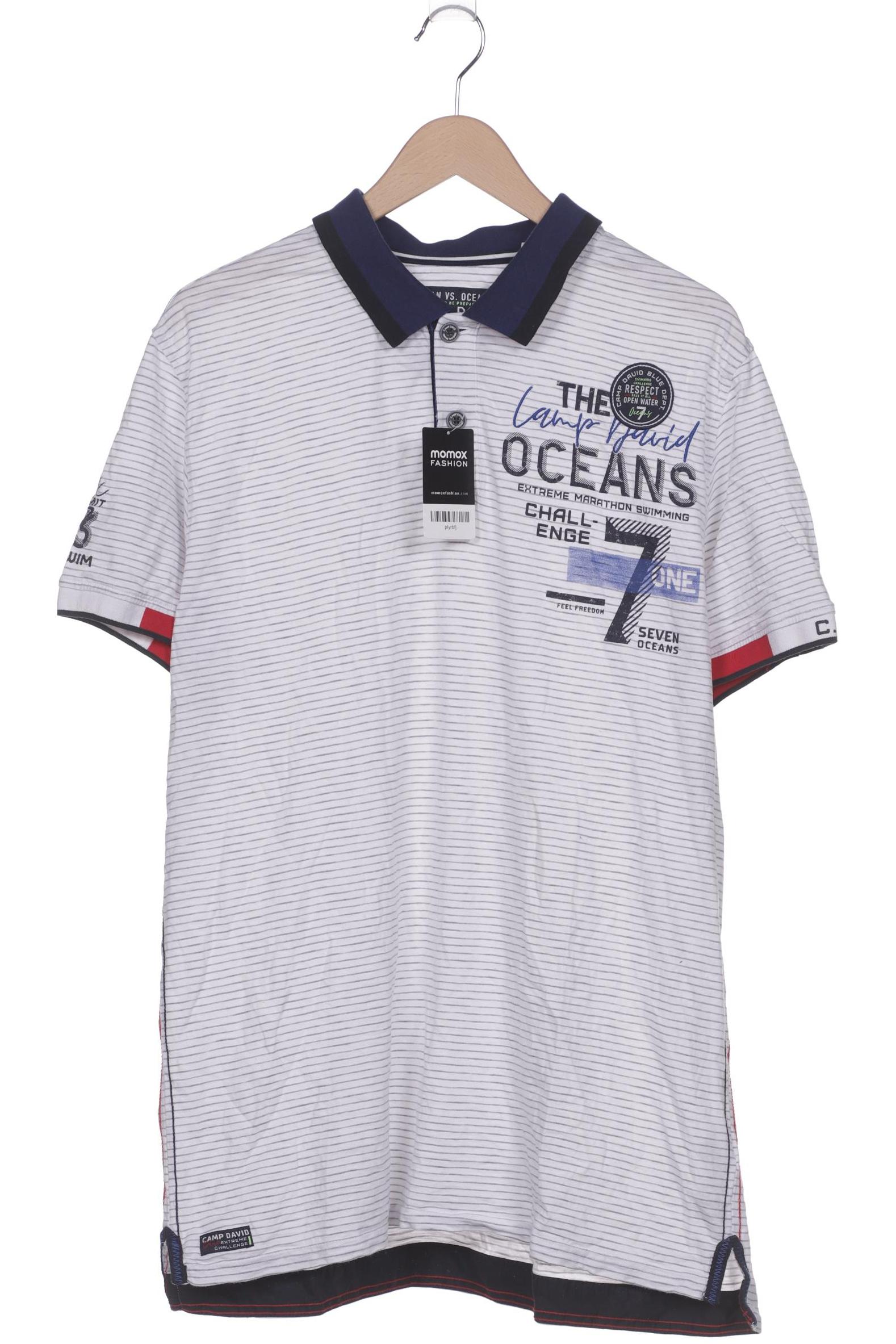 

Camp David Herren Poloshirt, weiß, Gr. 58