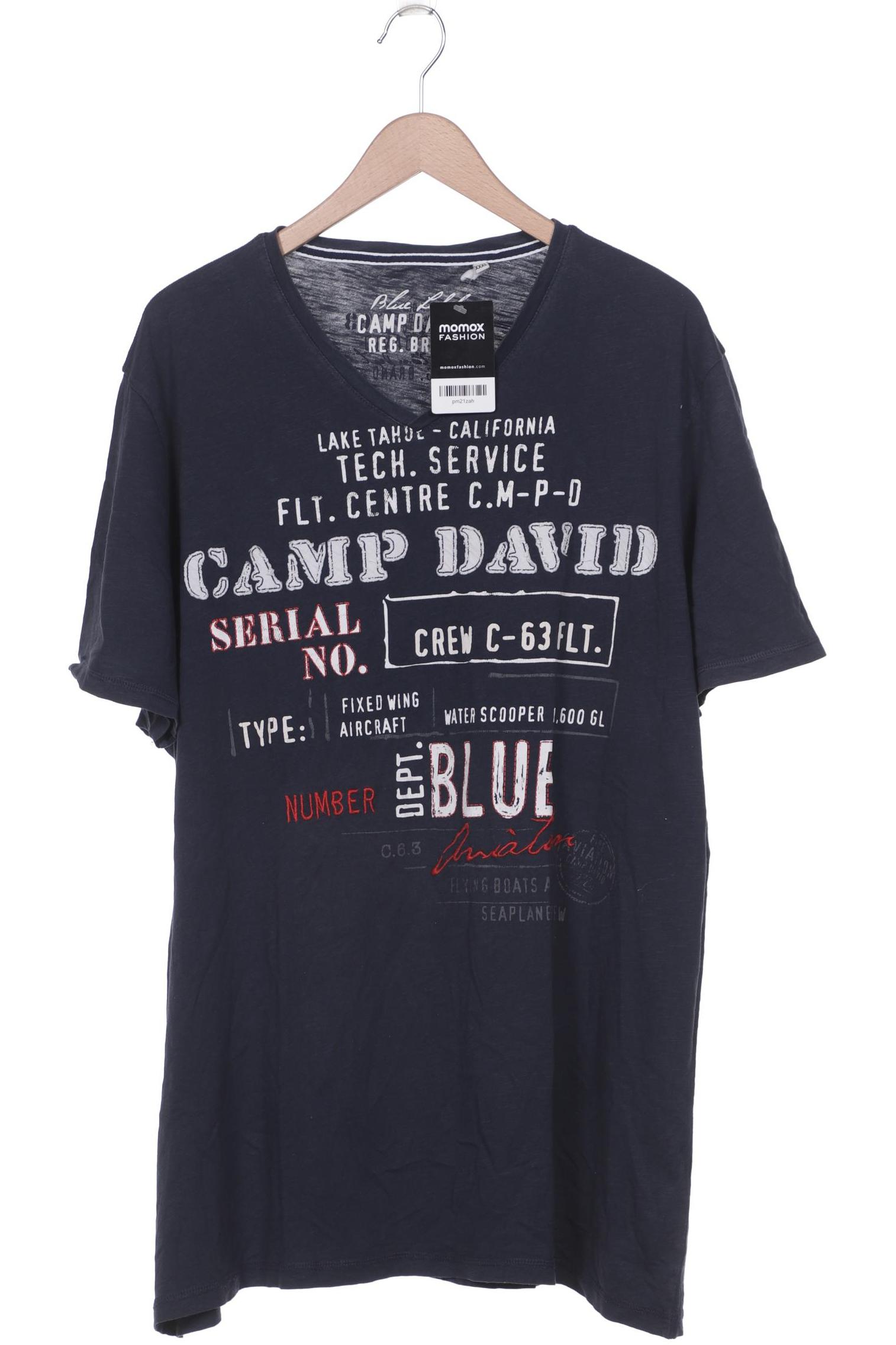 

Camp David Herren T-Shirt, marineblau